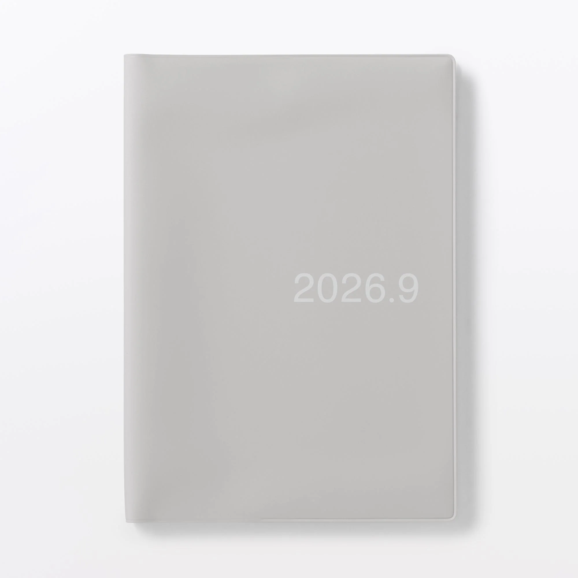 A5 No Holiday Monthly/Weekly Planner From Aug. 2026 - Mon. Start