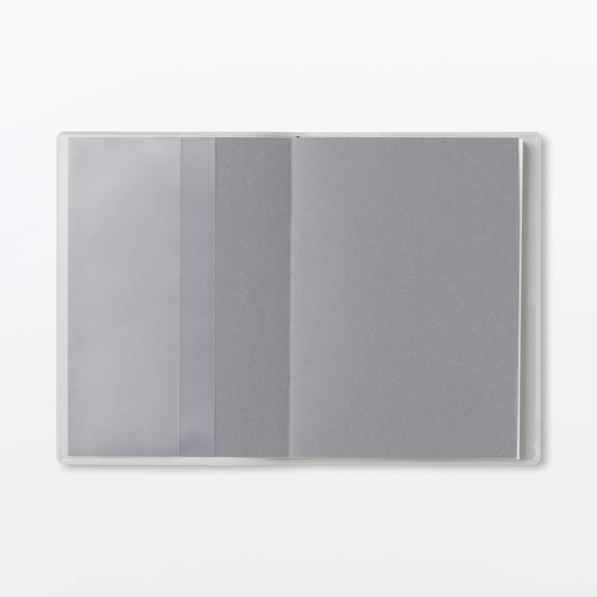 A6 White Gray Monthly/Weekly Planner From Aug. 2026 - Mon. Start - Image 3