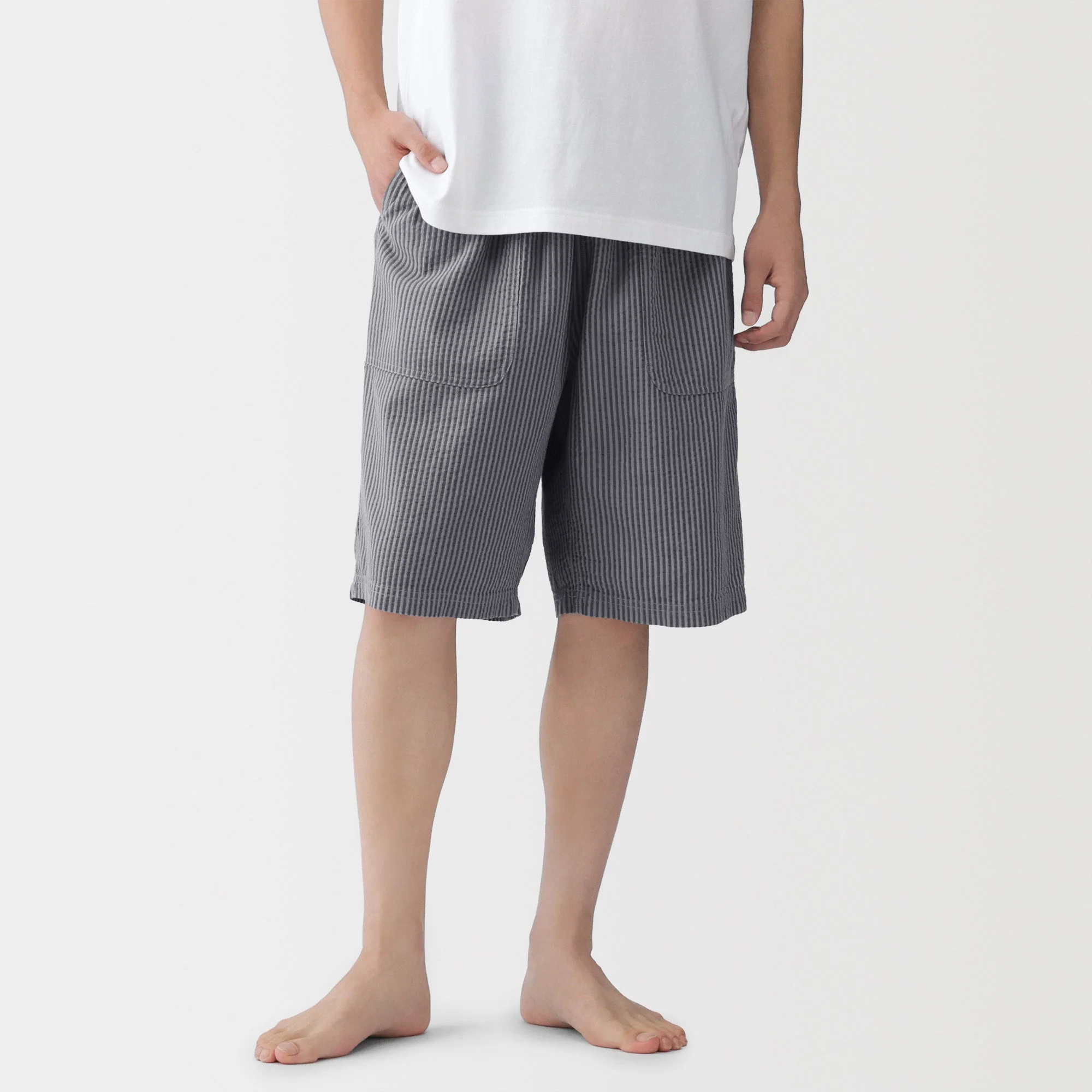 Airy Seersucker Shorts - Image 12