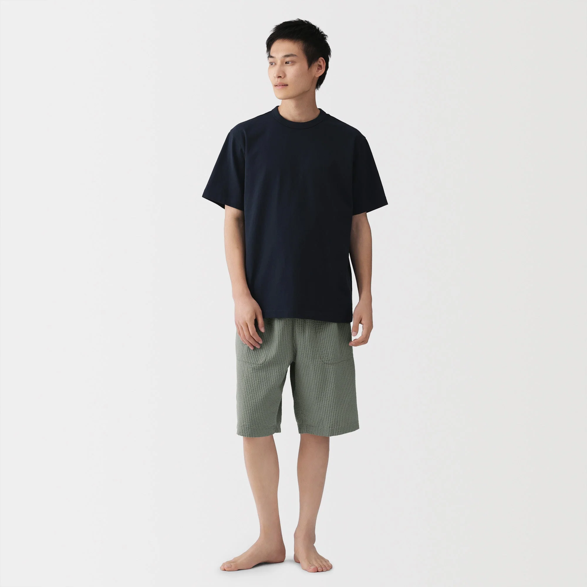 Airy Seersucker Shorts - Image 19