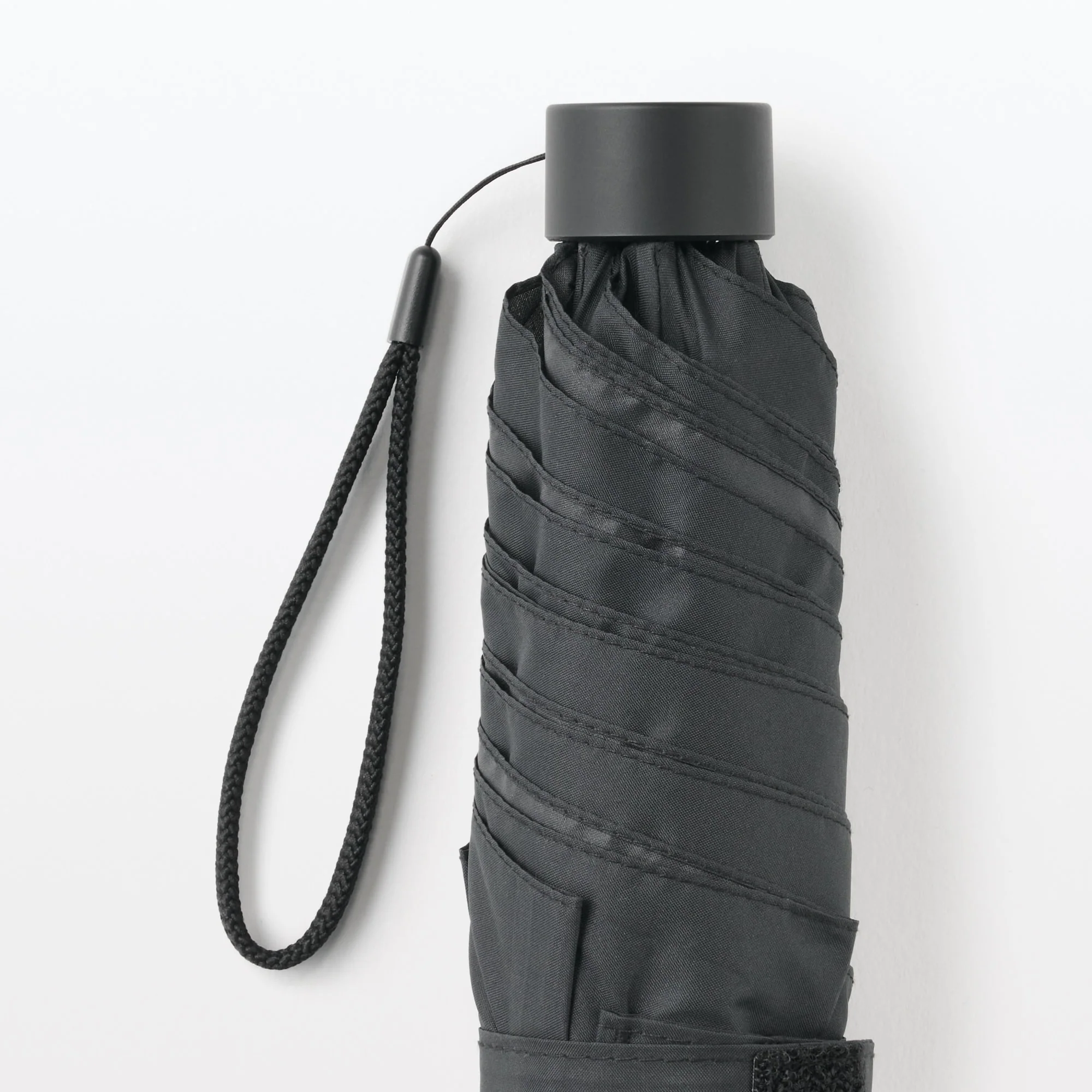 All-Weather Foldable Umbrella Black - Image 4