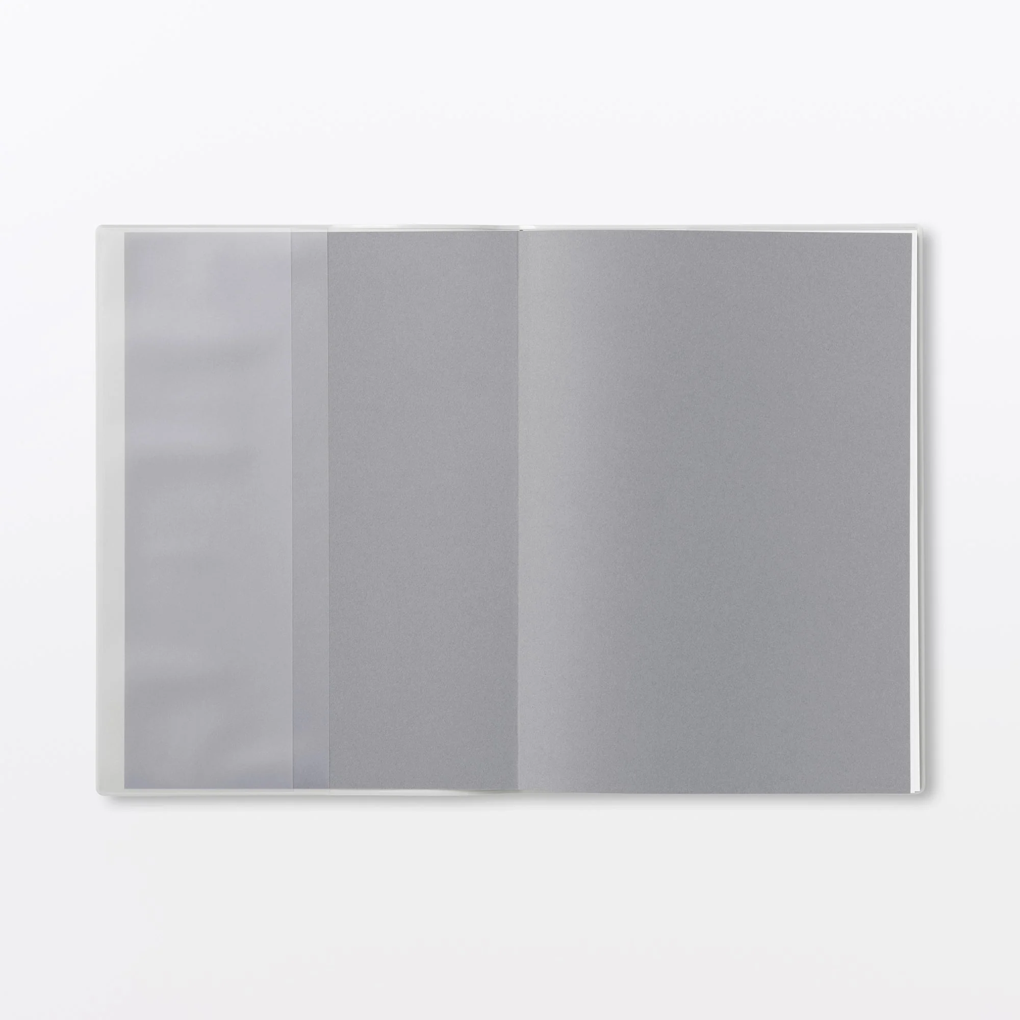 B5 White Gray Monthly/Weekly Planner From Aug. 2026 - Mon. Start - Image 3