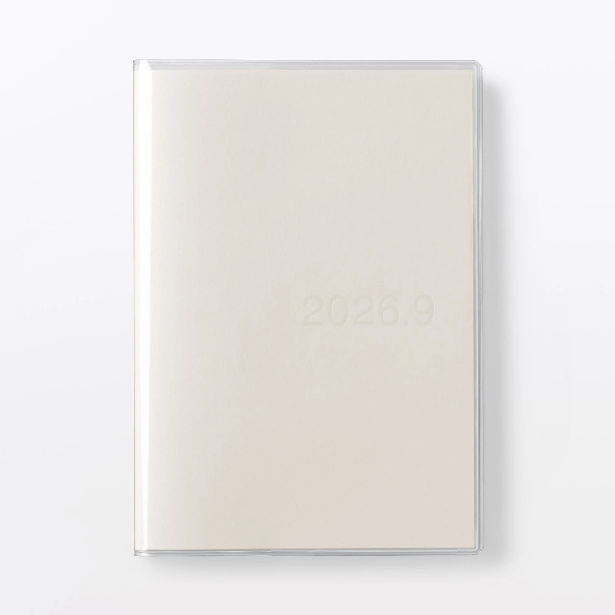 B6 Vertical Monthly/Weekly Planner From Aug. 2026 - Mon. Start