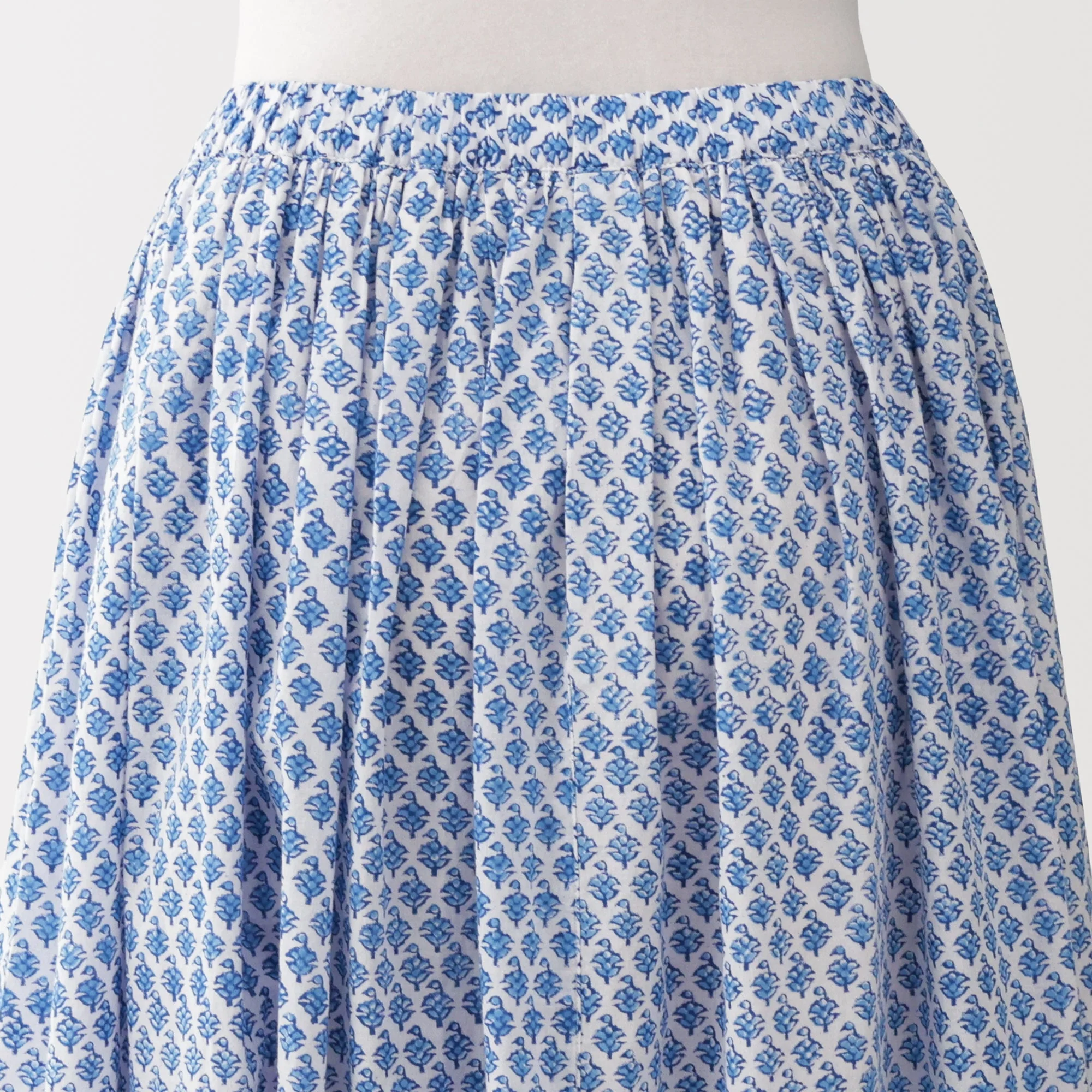 Block Print Gathered Skirt - Image 18