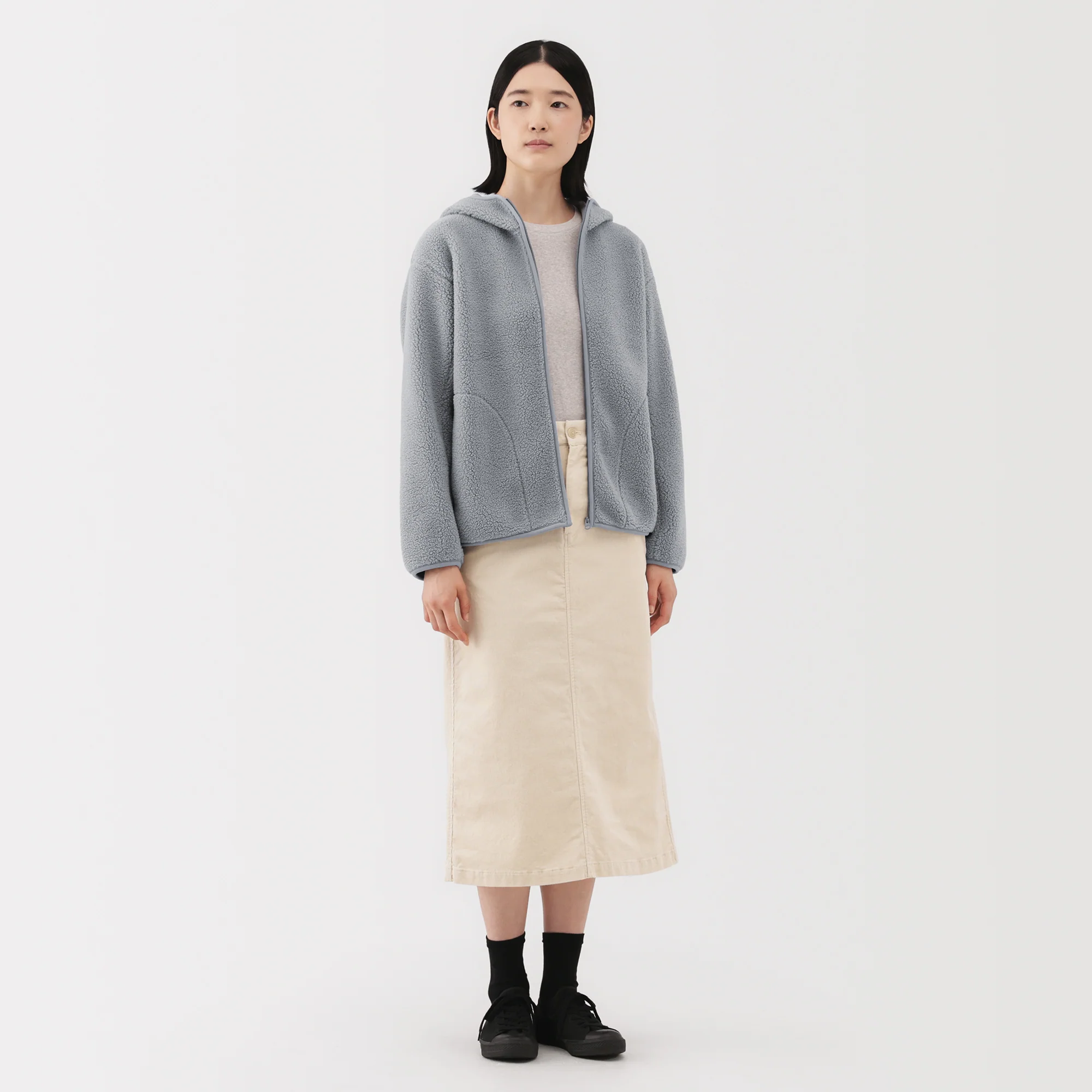 Boa Fleece Zip Hoodie - Image 12
