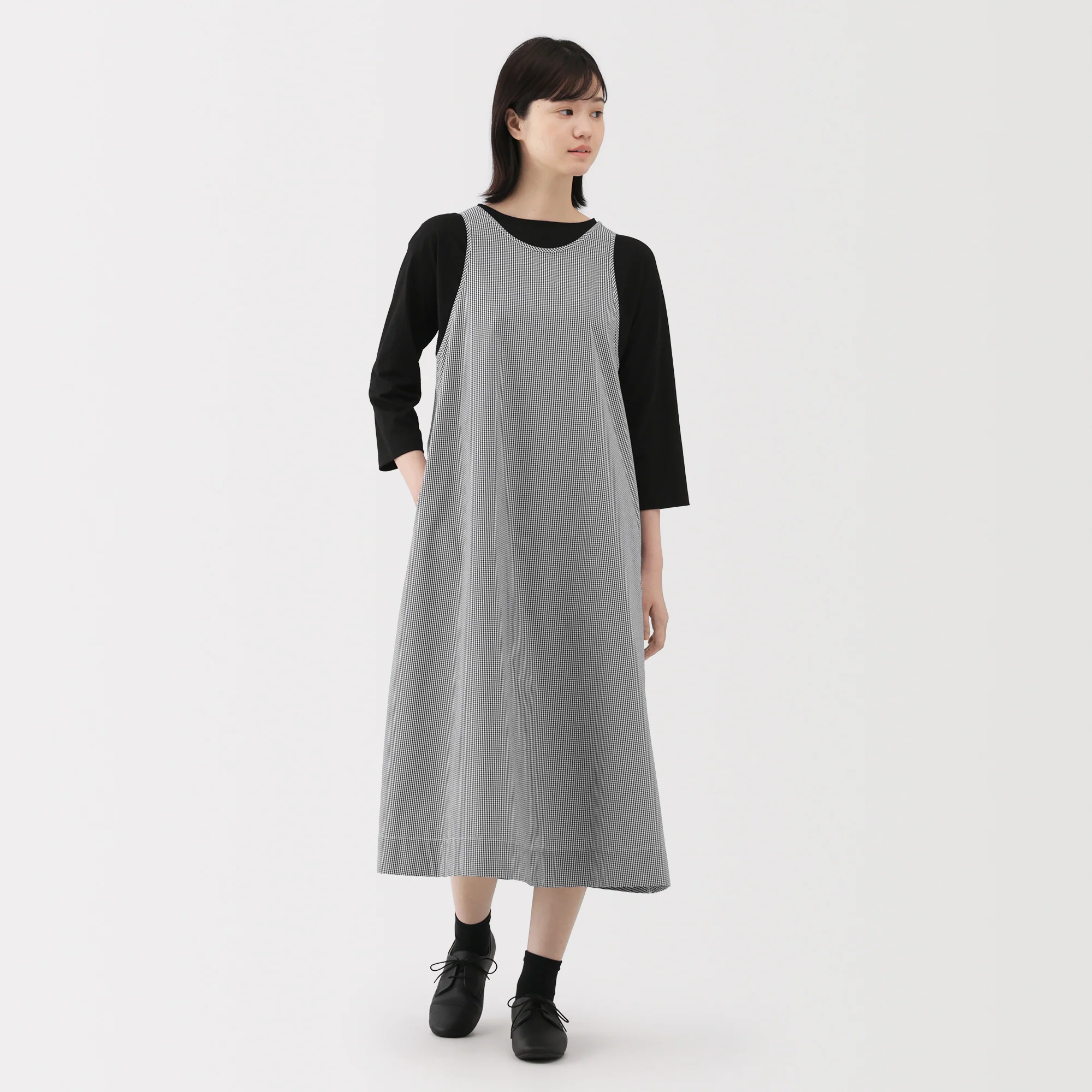 Broadcloth Sleeveless Dress - Image 12