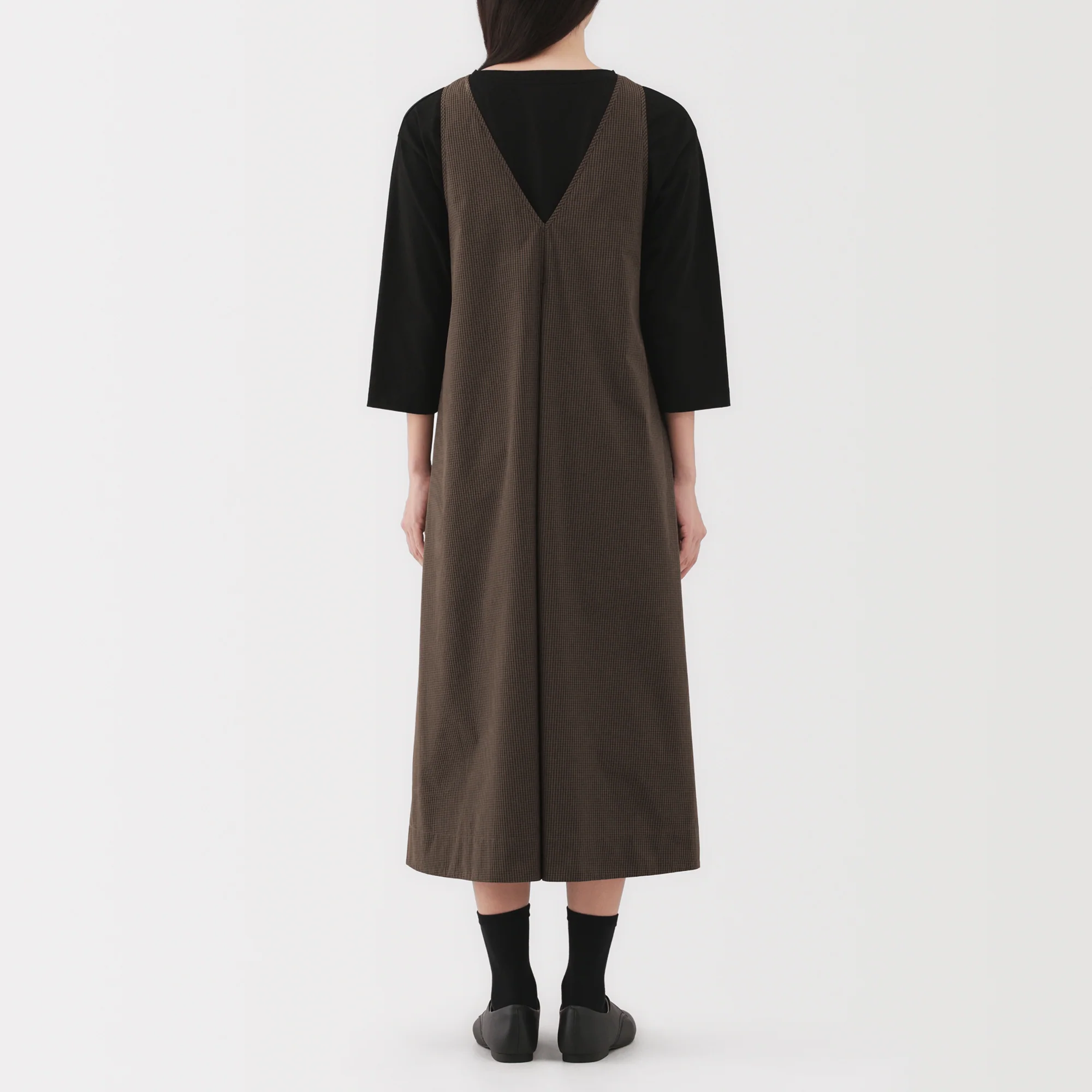 Broadcloth Sleeveless Dress - Image 24