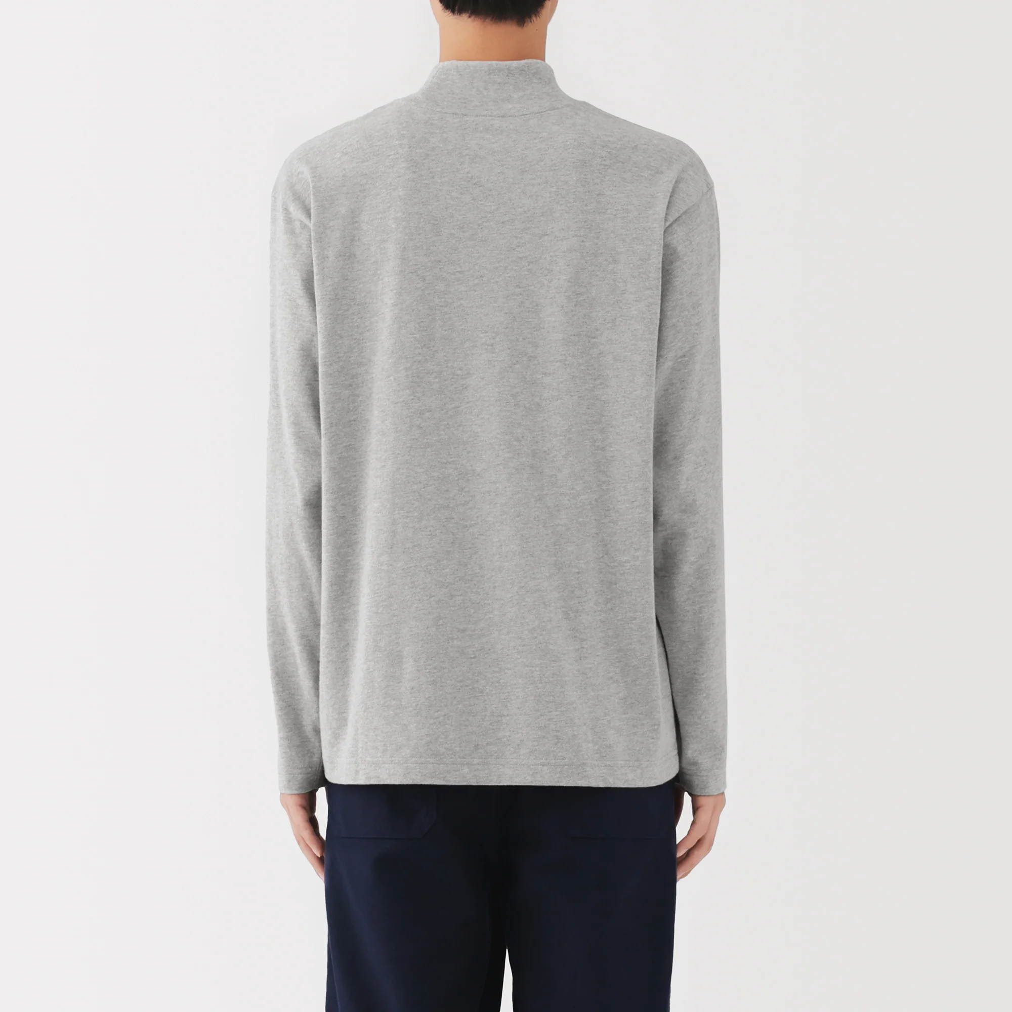 Brushed High Neck T-Shirt - Image 22