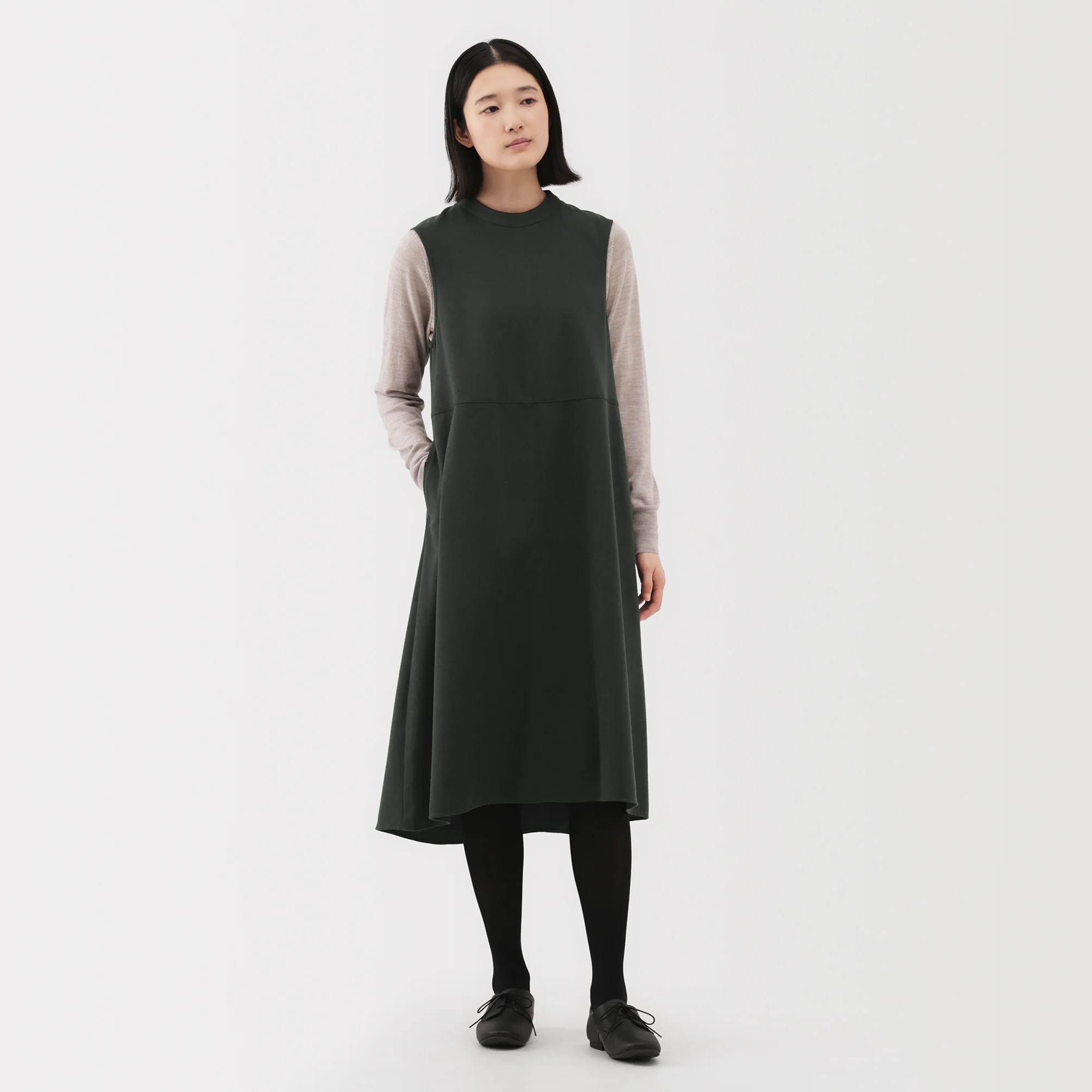 Brushed Jumper Dress