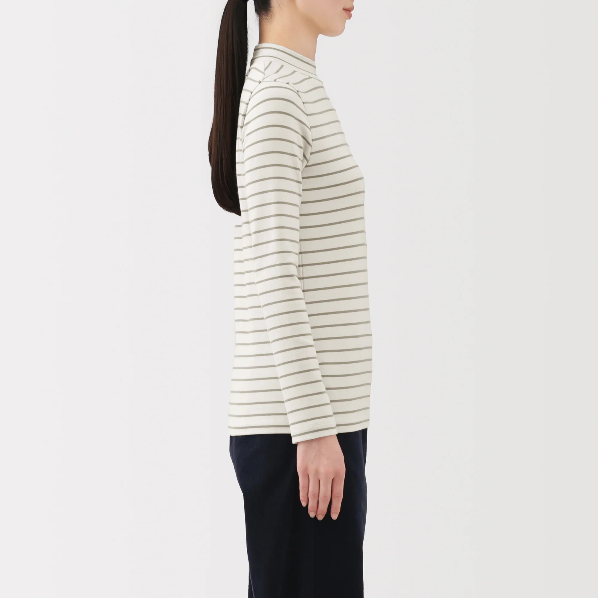 Brushed Mockneck T-Shirt - Image 47