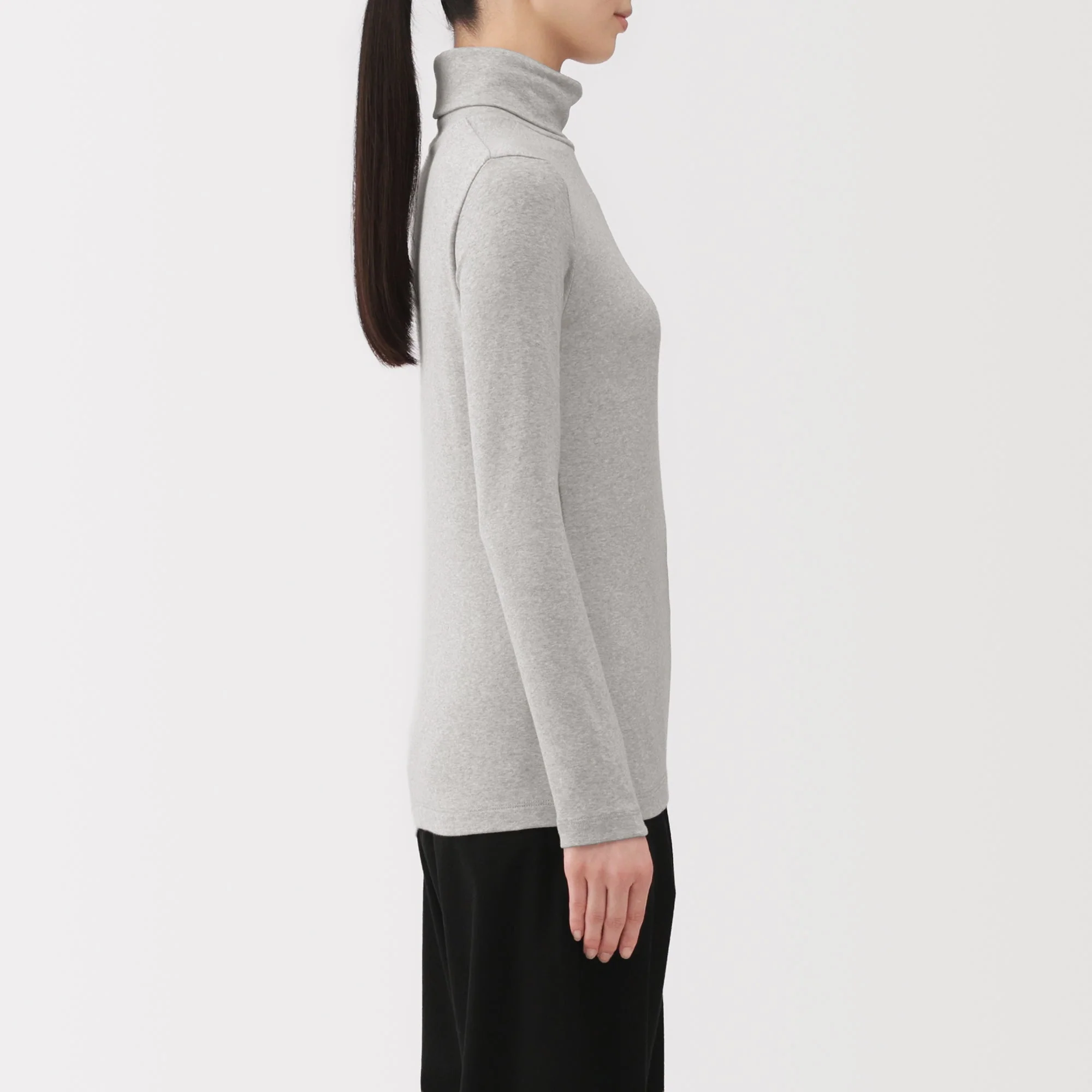 Brushed Turtleneck T-Shirt - Image 19