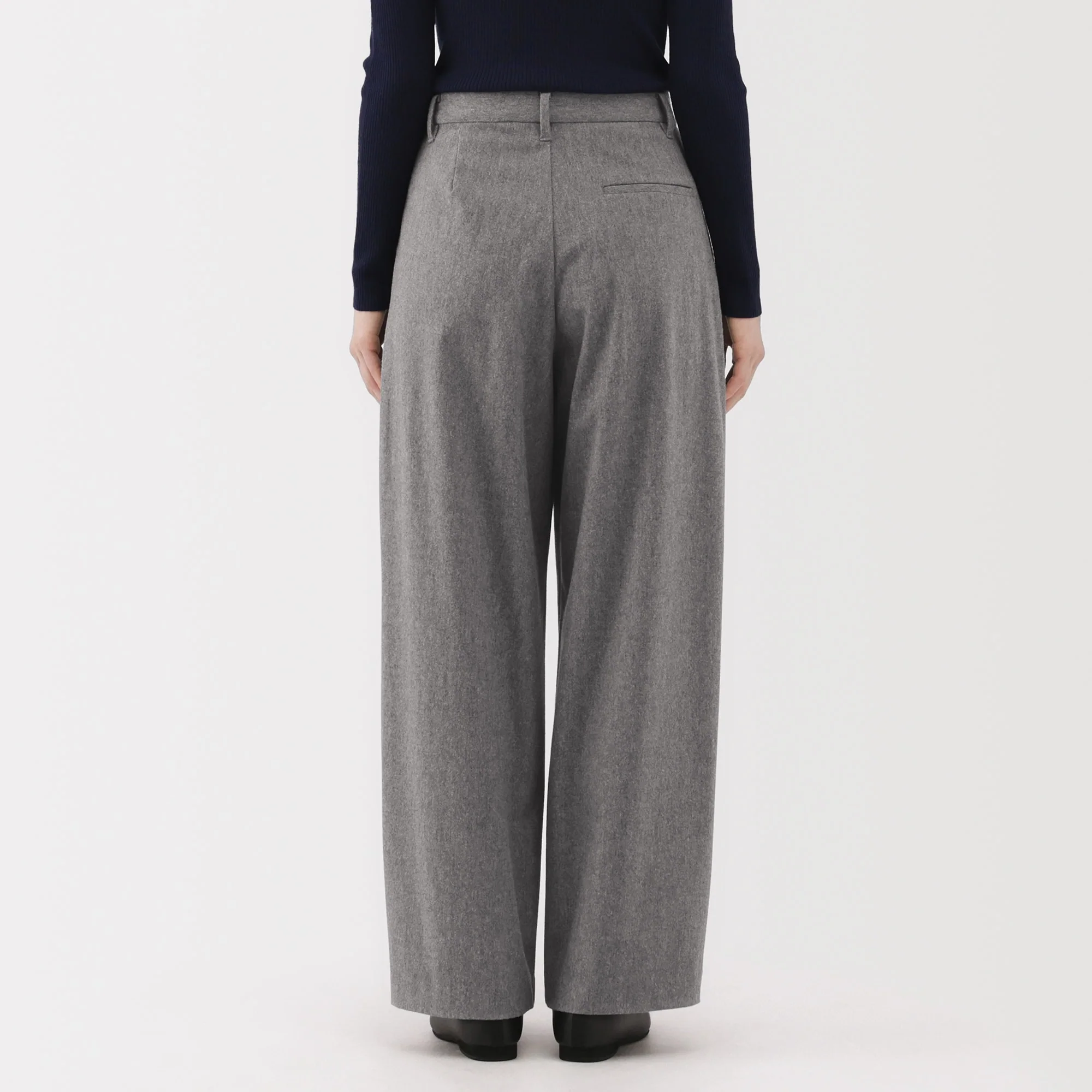 Brushed Wide Pants - Image 6