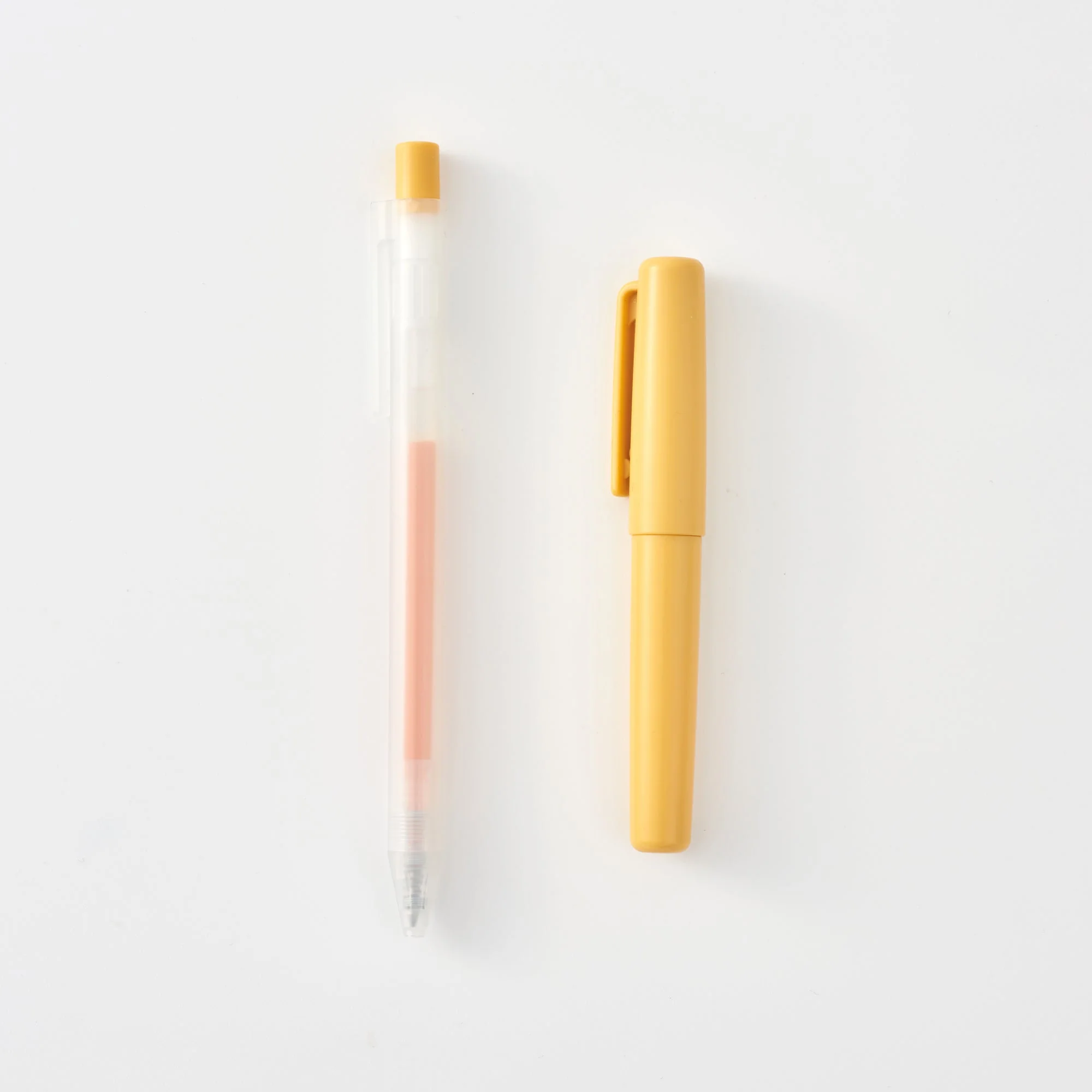 Compact Gel Ink Ballpoint Pen Cap Type 0.5mm - Blue - Image 5