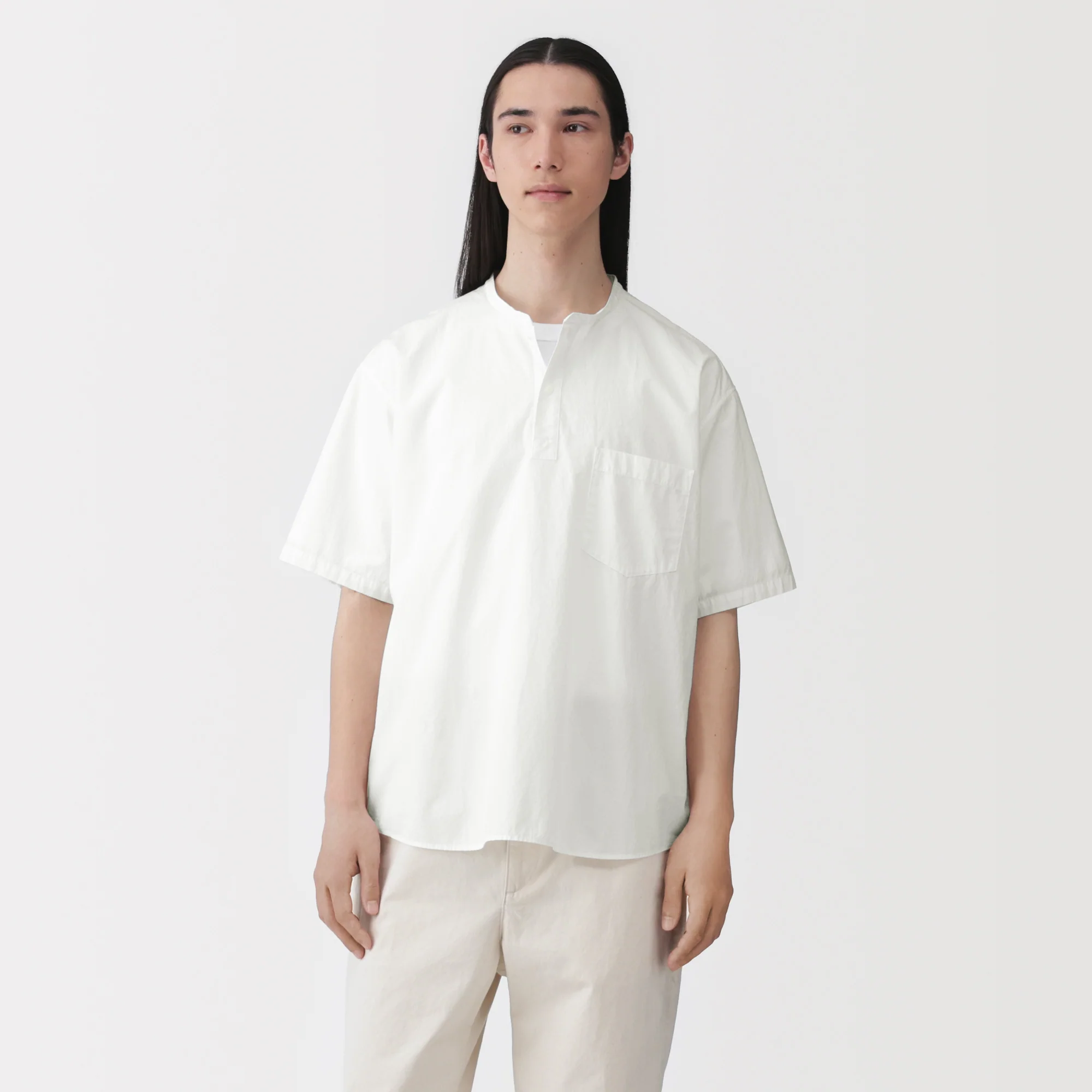 Cool Touch Henley T-Shirt