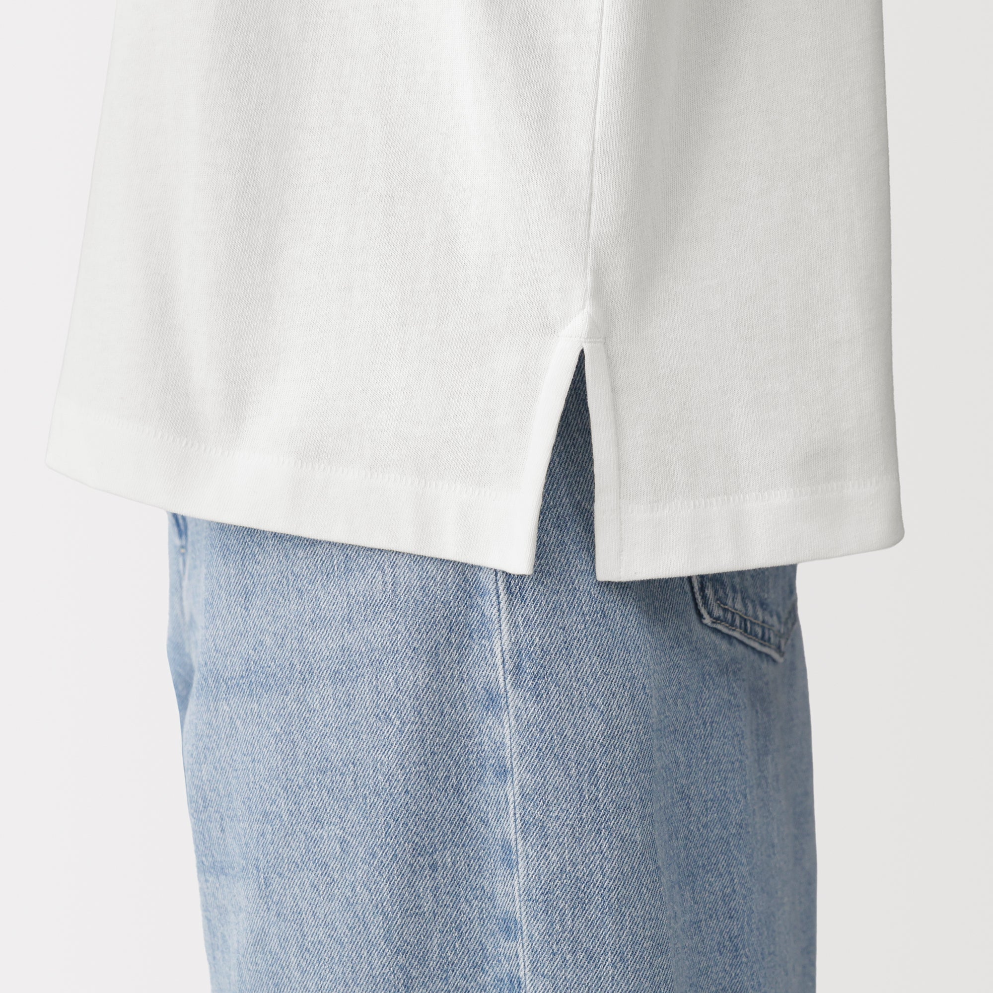Cotton Jersey French Sleeve T-Shirt - Image 17