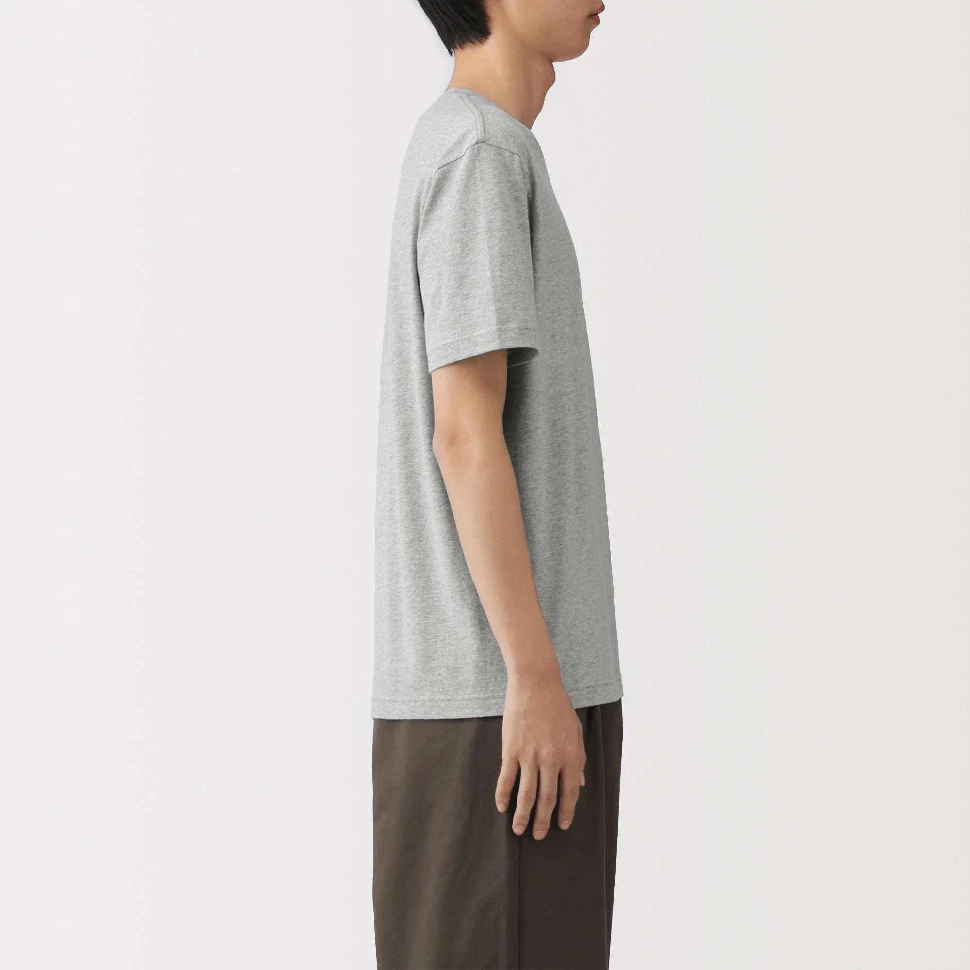 Cotton Jersey Crewneck T-Shirt - Image 5