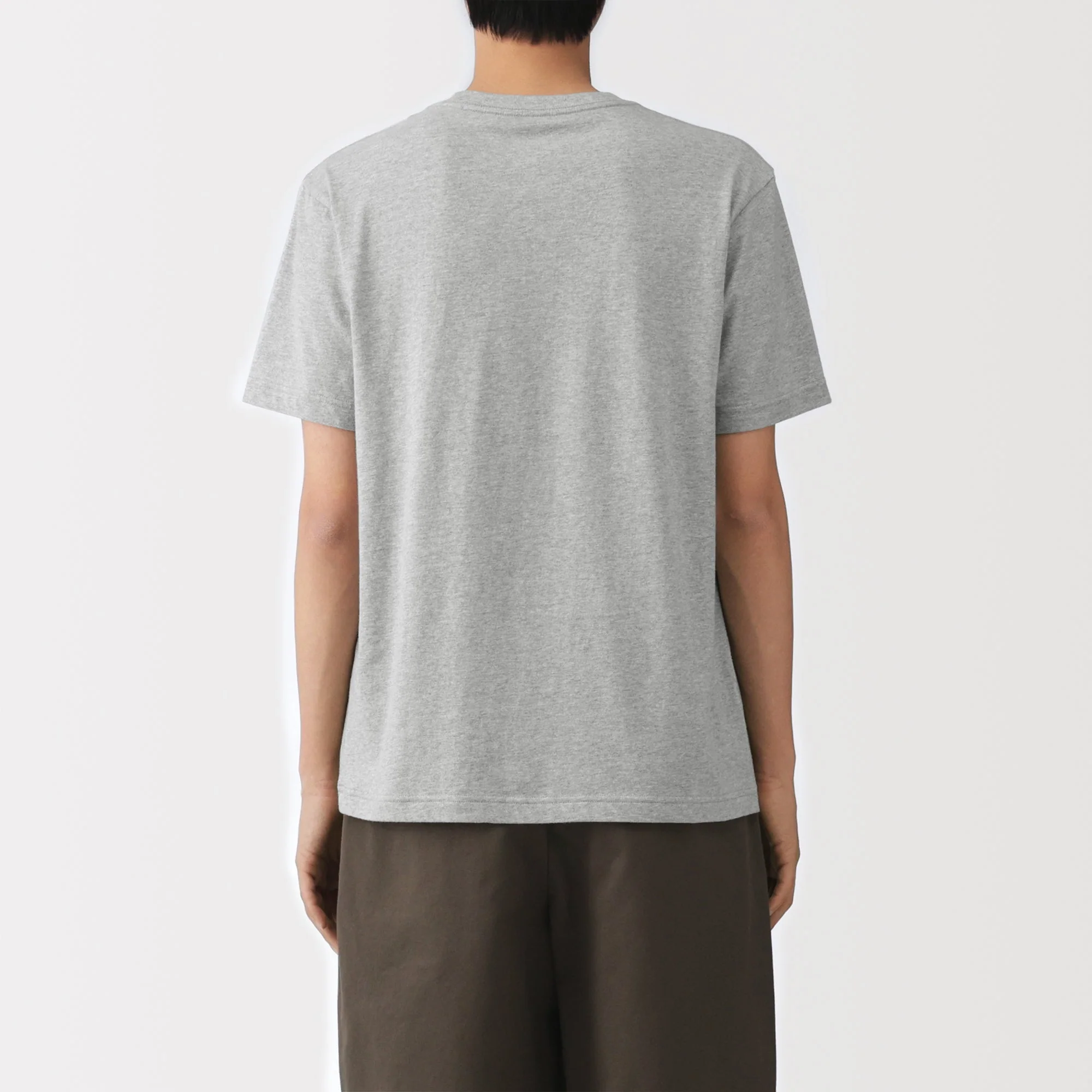 Cotton Jersey Crewneck T-Shirt - Image 6
