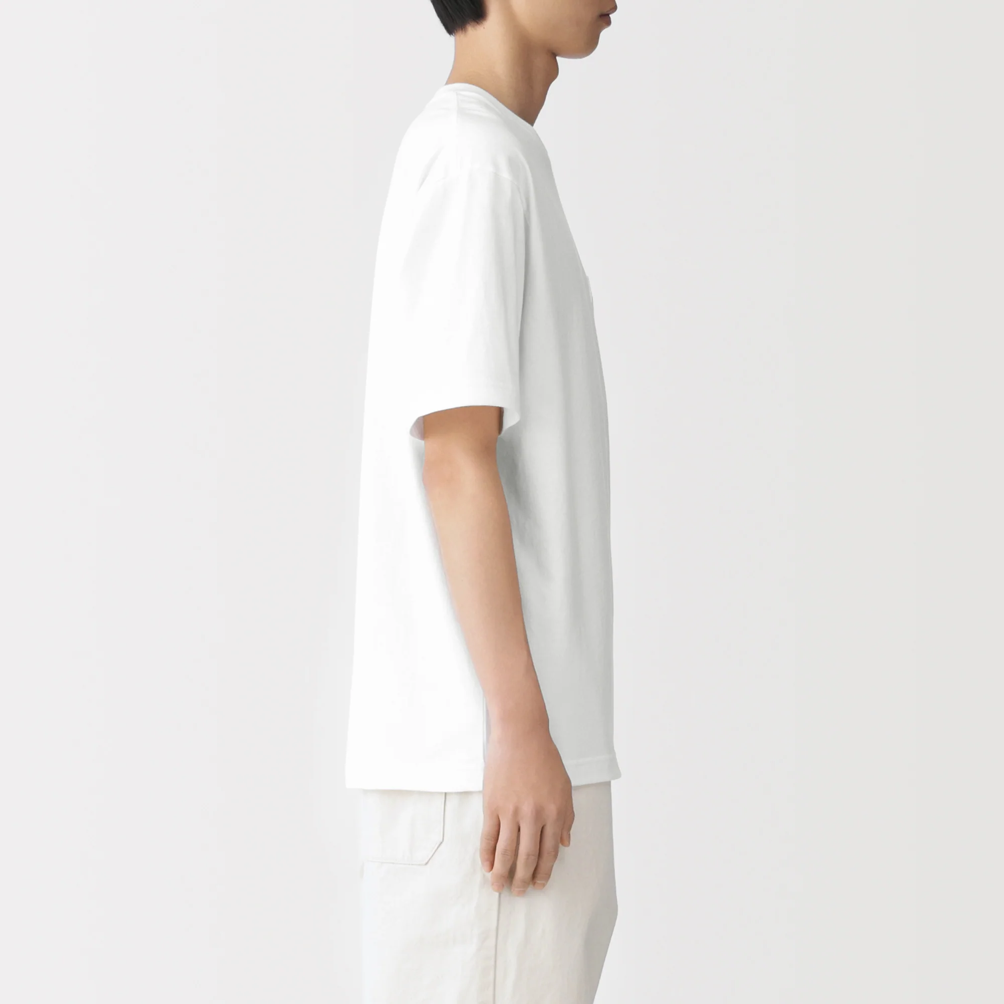 Cotton Jersey Wide T-Shirt - Image 21
