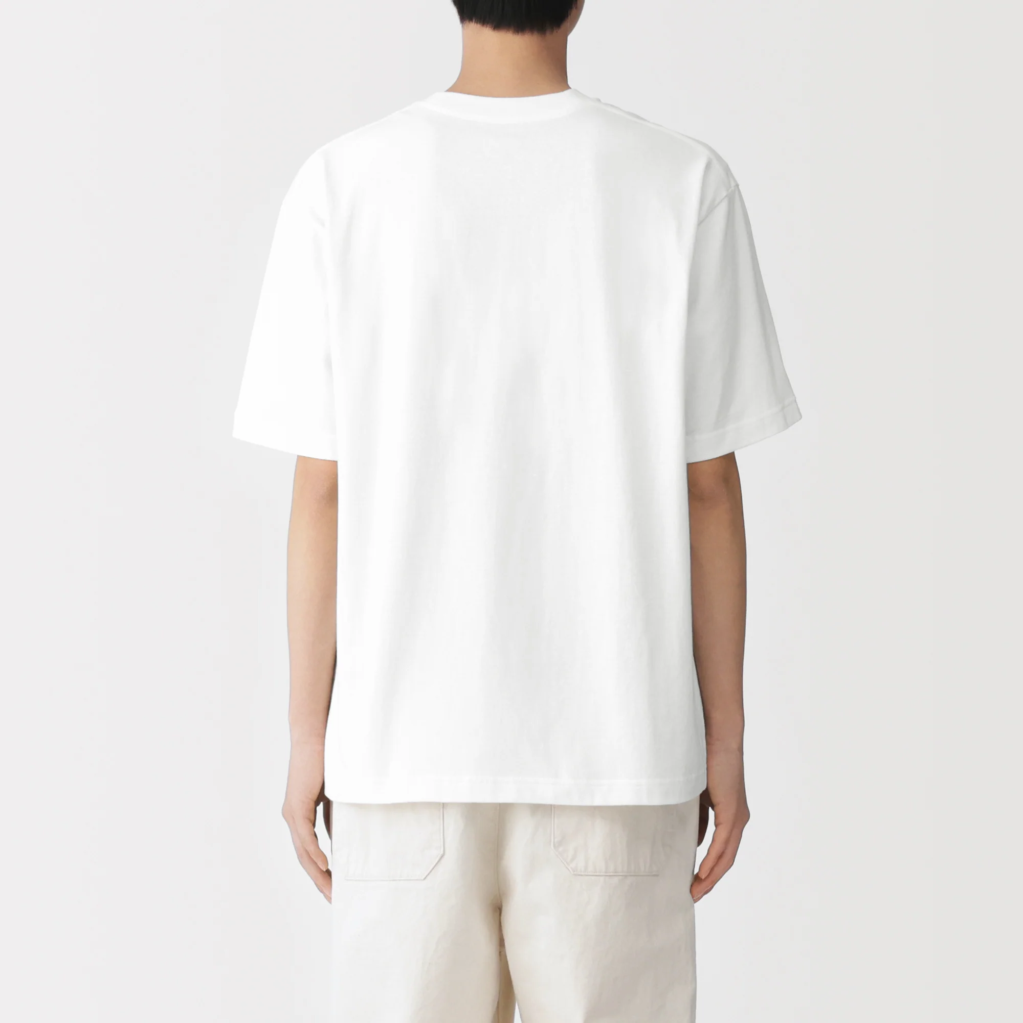 Cotton Jersey Wide T-Shirt - Image 6