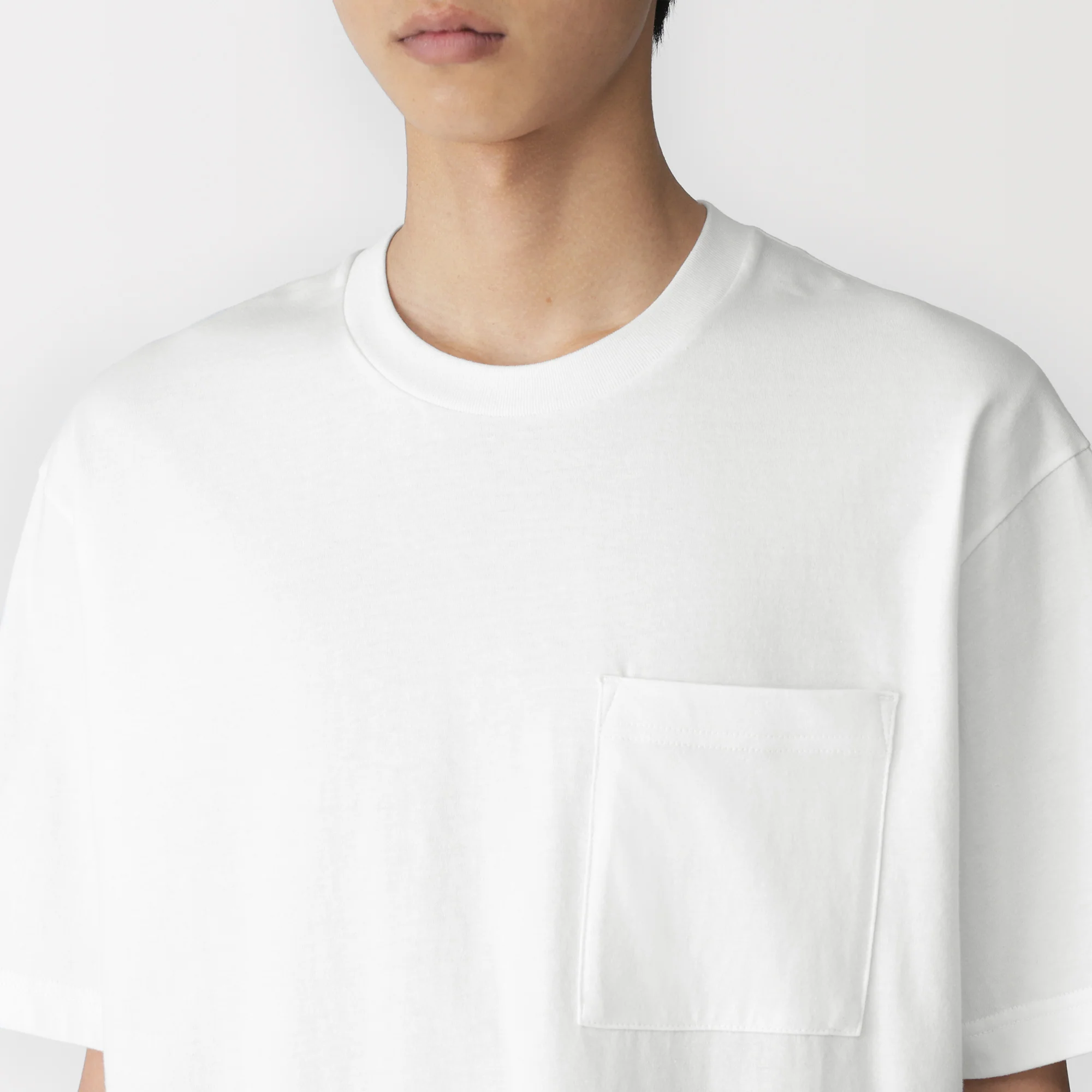Cotton Jersey Wide T-Shirt - Image 7