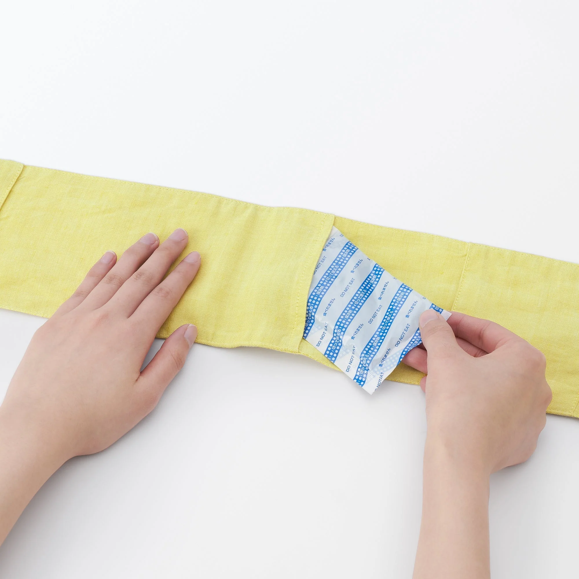 Cotton Silk Scarf with Pocket - Image 8