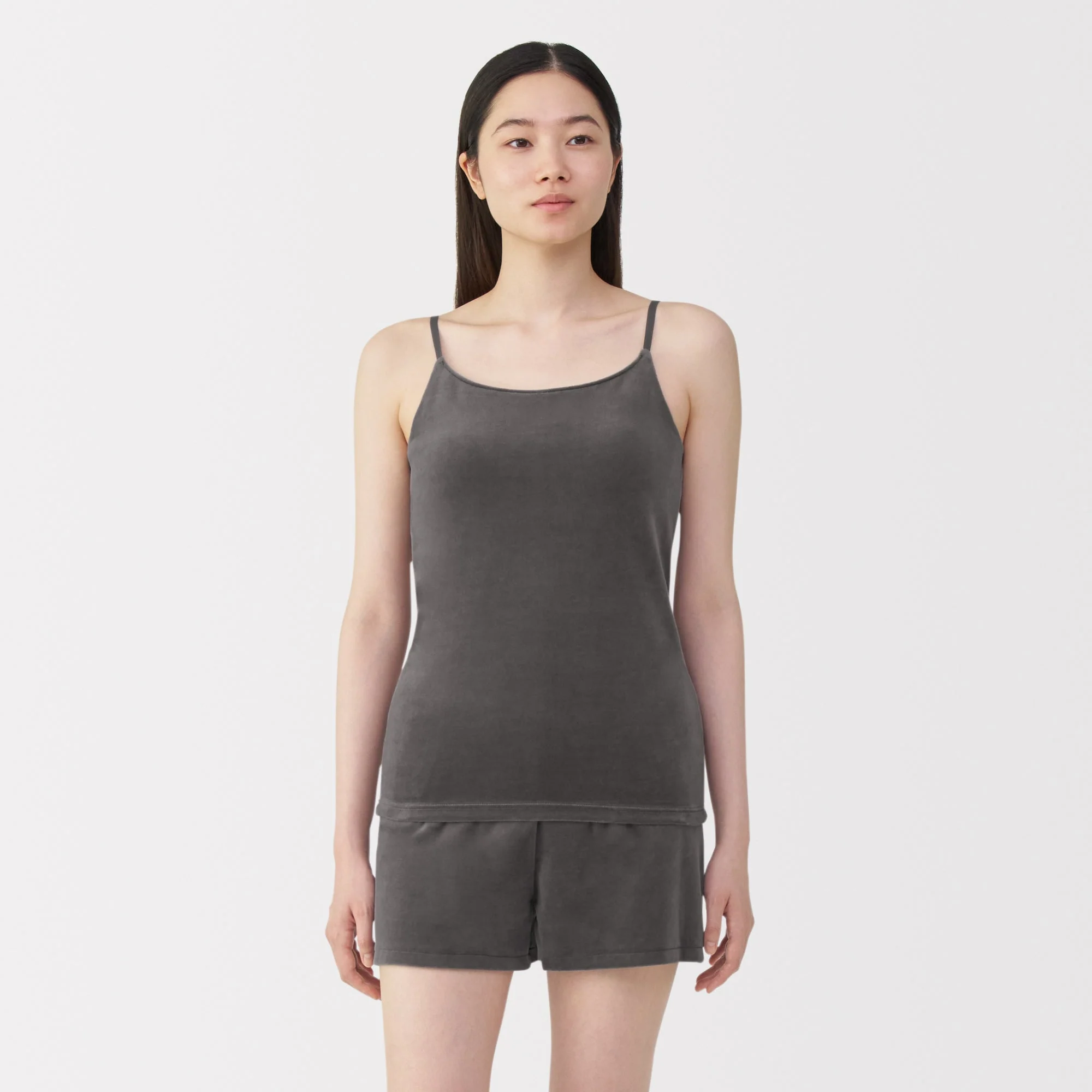 Cotton Velour Bra Camisole - Image 13