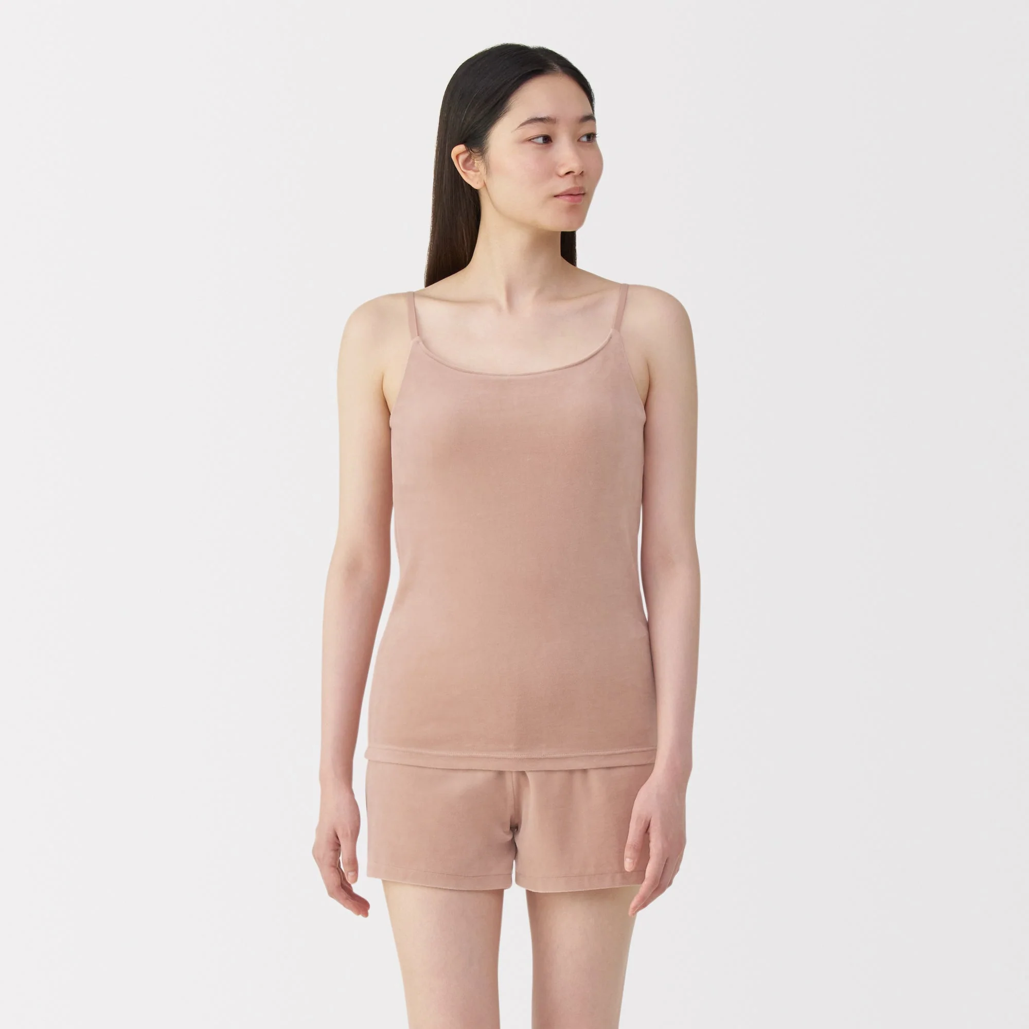Cotton Velour Bra Camisole - Image 3