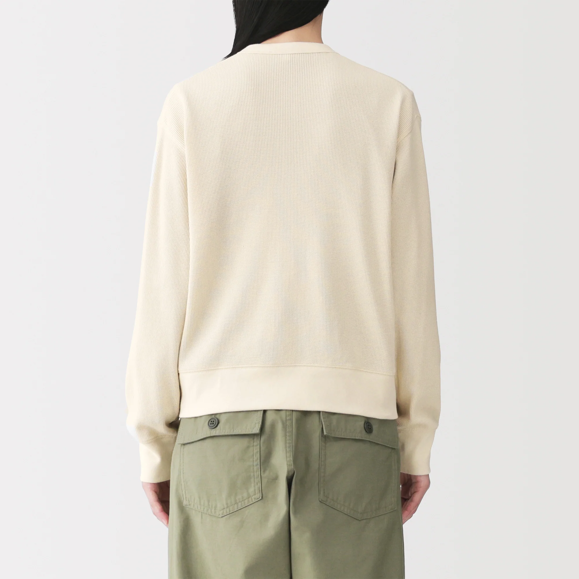 Cotton Waffle Cardigan - Image 13