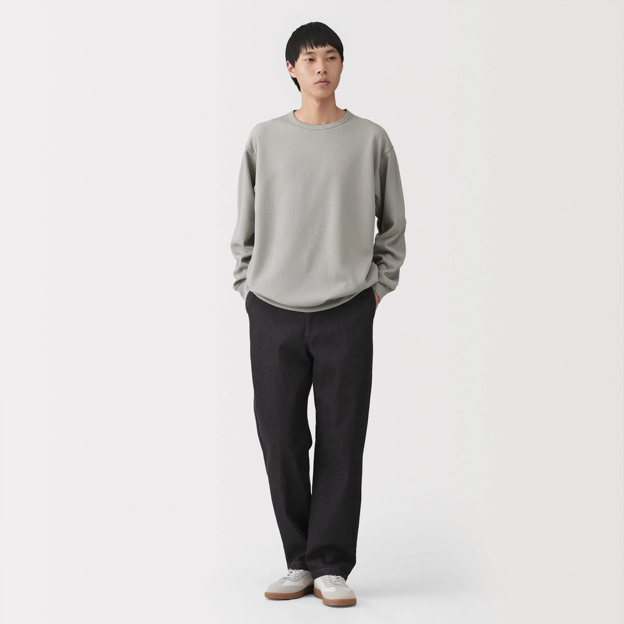 Denim Easy Pants - Image 3