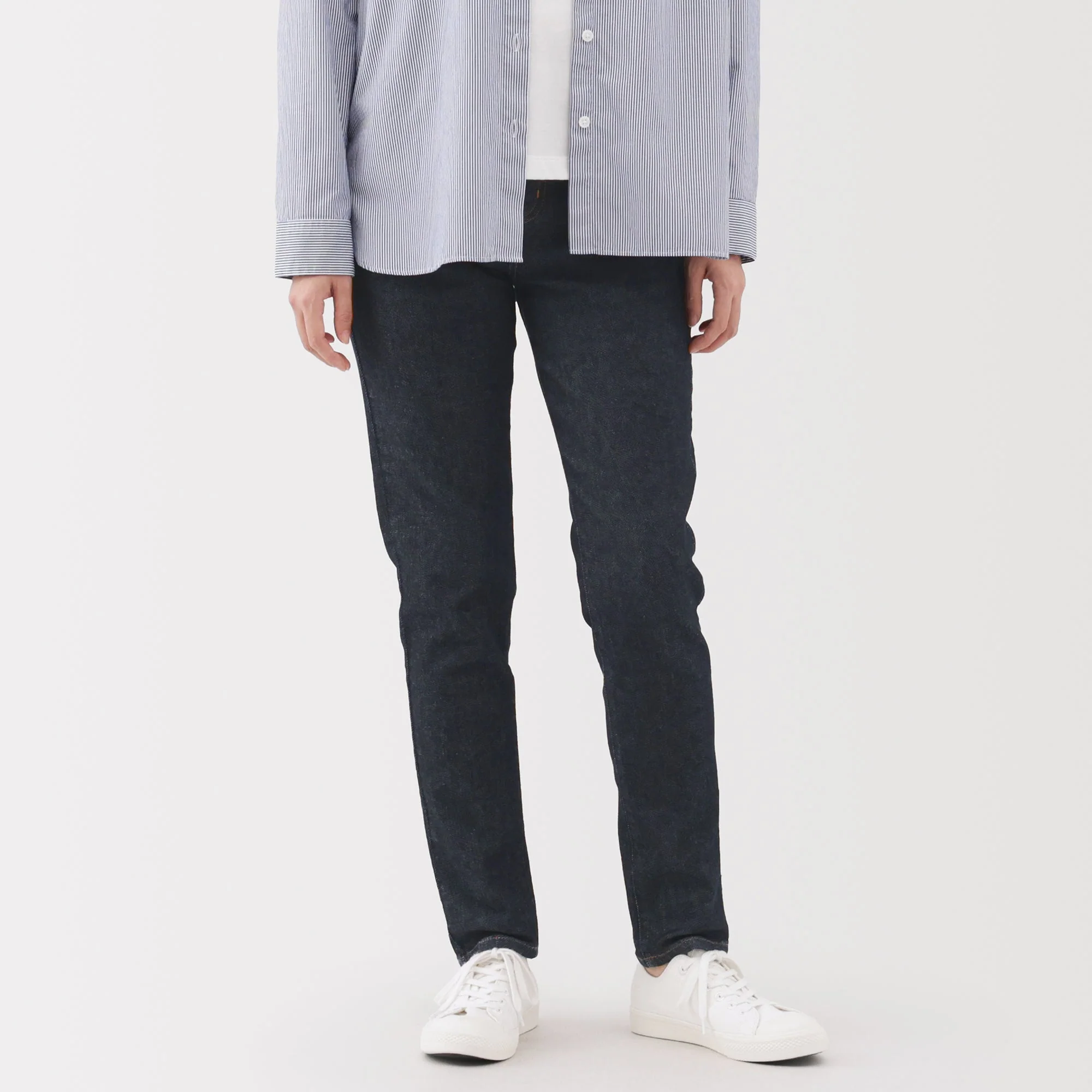 Denim Slim Straight Pants - Image 12