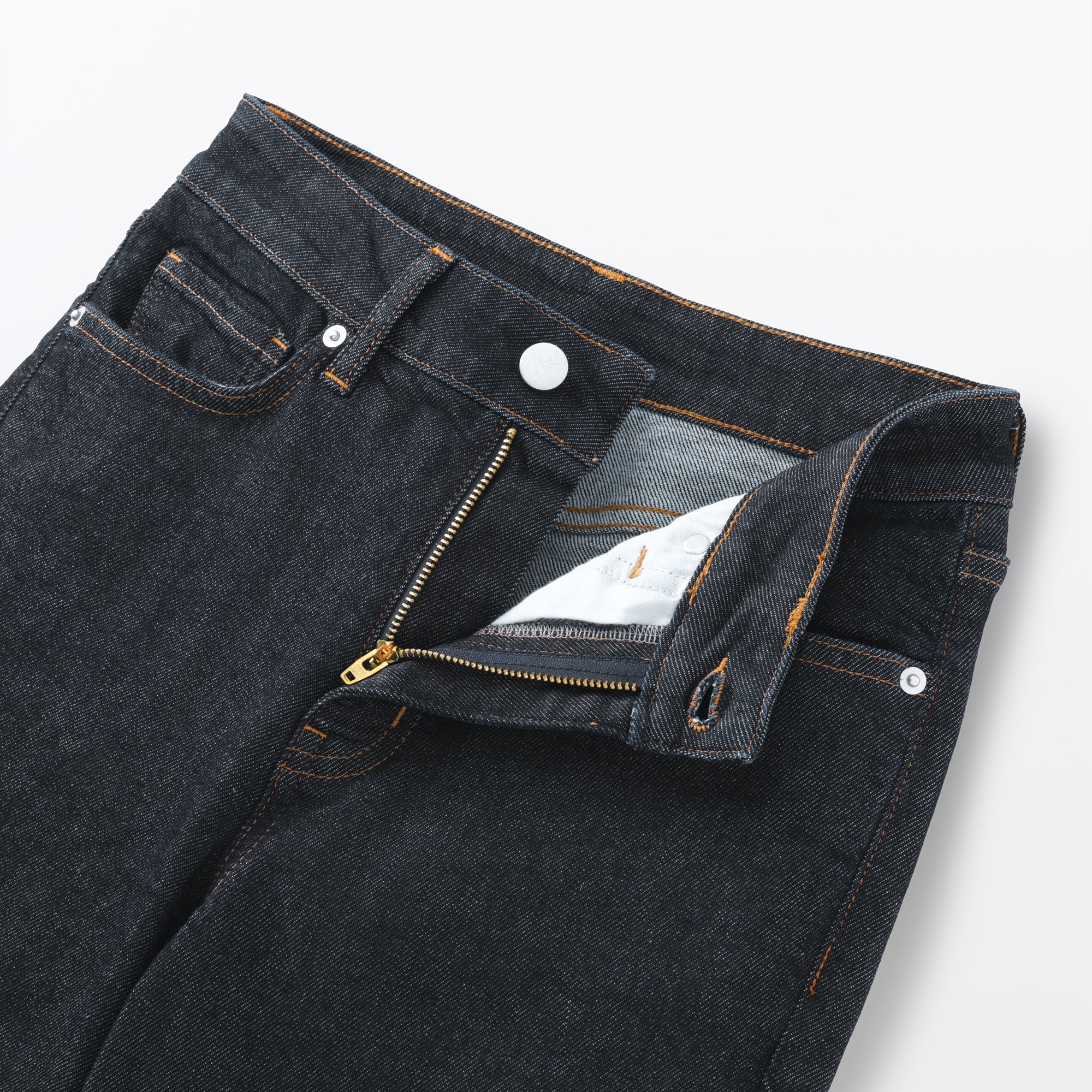 Denim Slim Straight Pants - Image 18