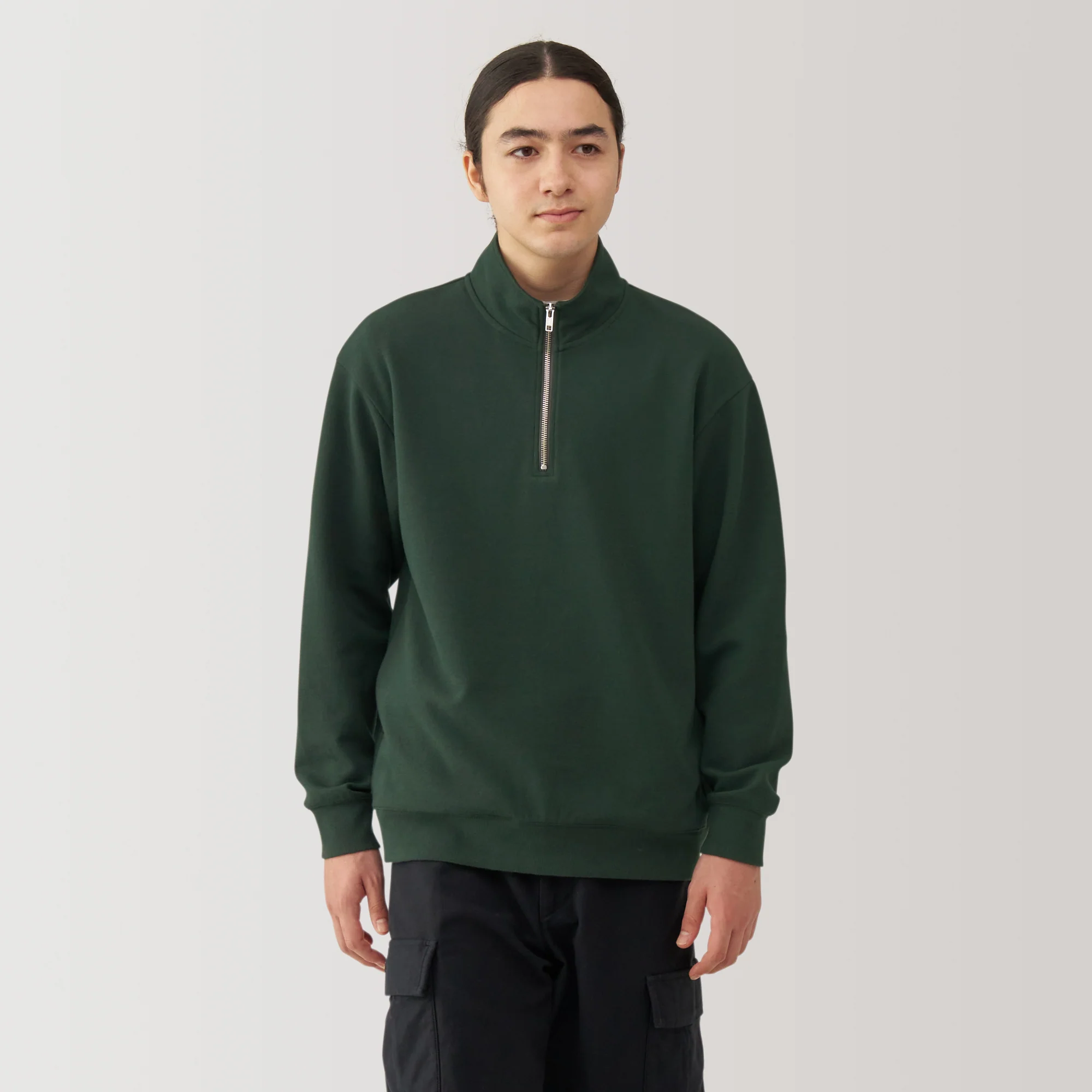Men's Double Knit Half-Zip Pullover - Image 11