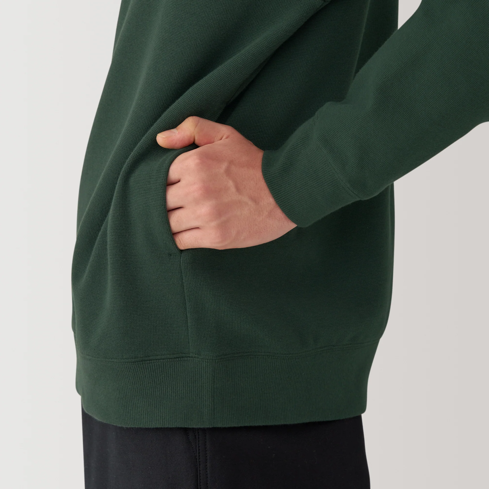 Men's Double Knit Half-Zip Pullover - Image 16