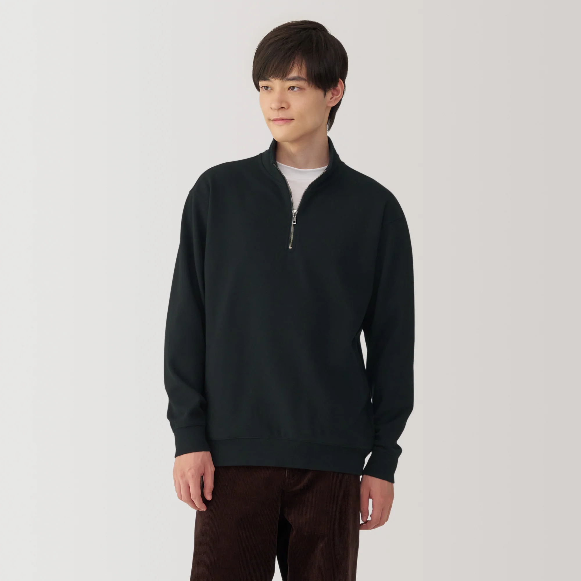 Men's Double Knit Half-Zip Pullover - Image 19