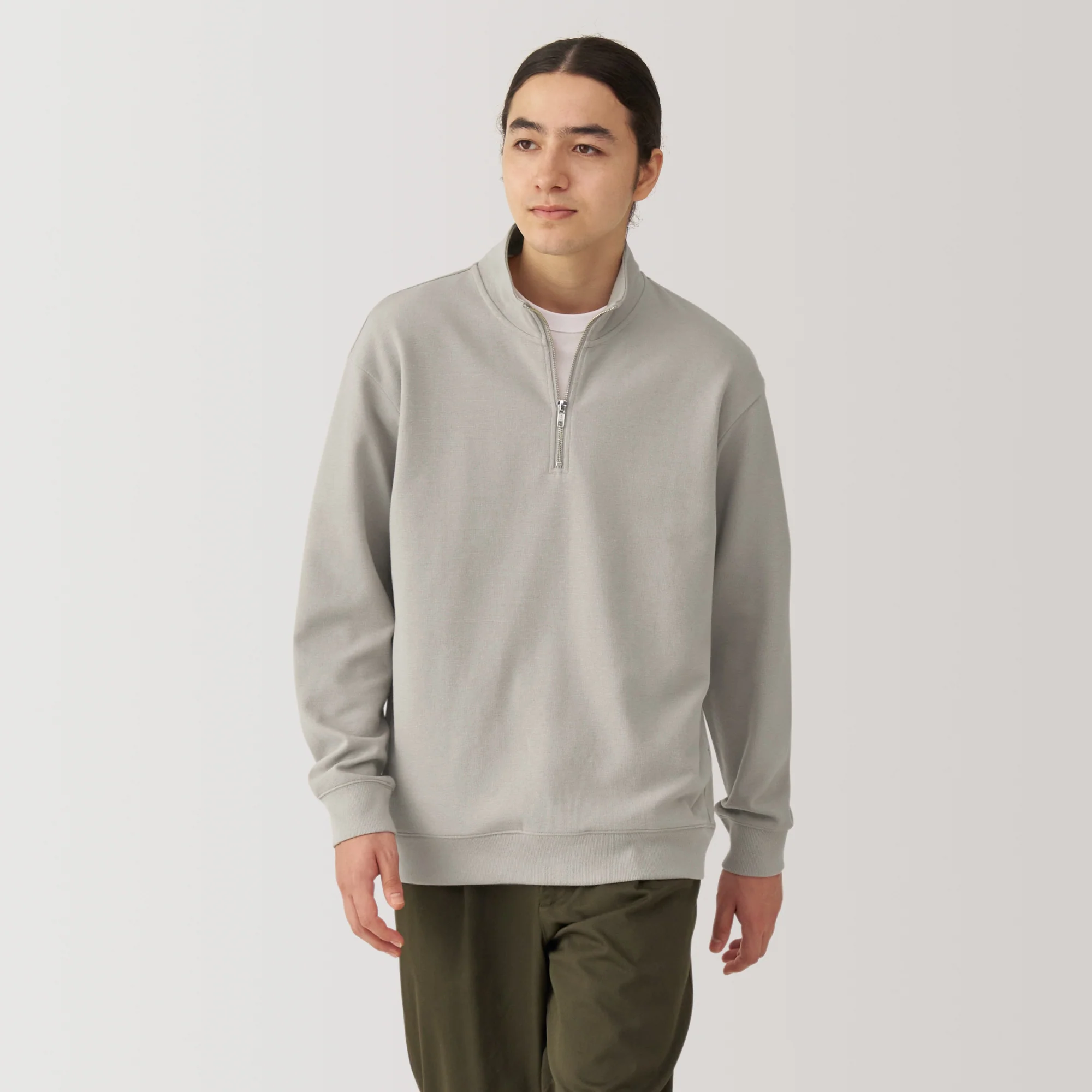 Men's Double Knit Half-Zip Pullover - Image 27