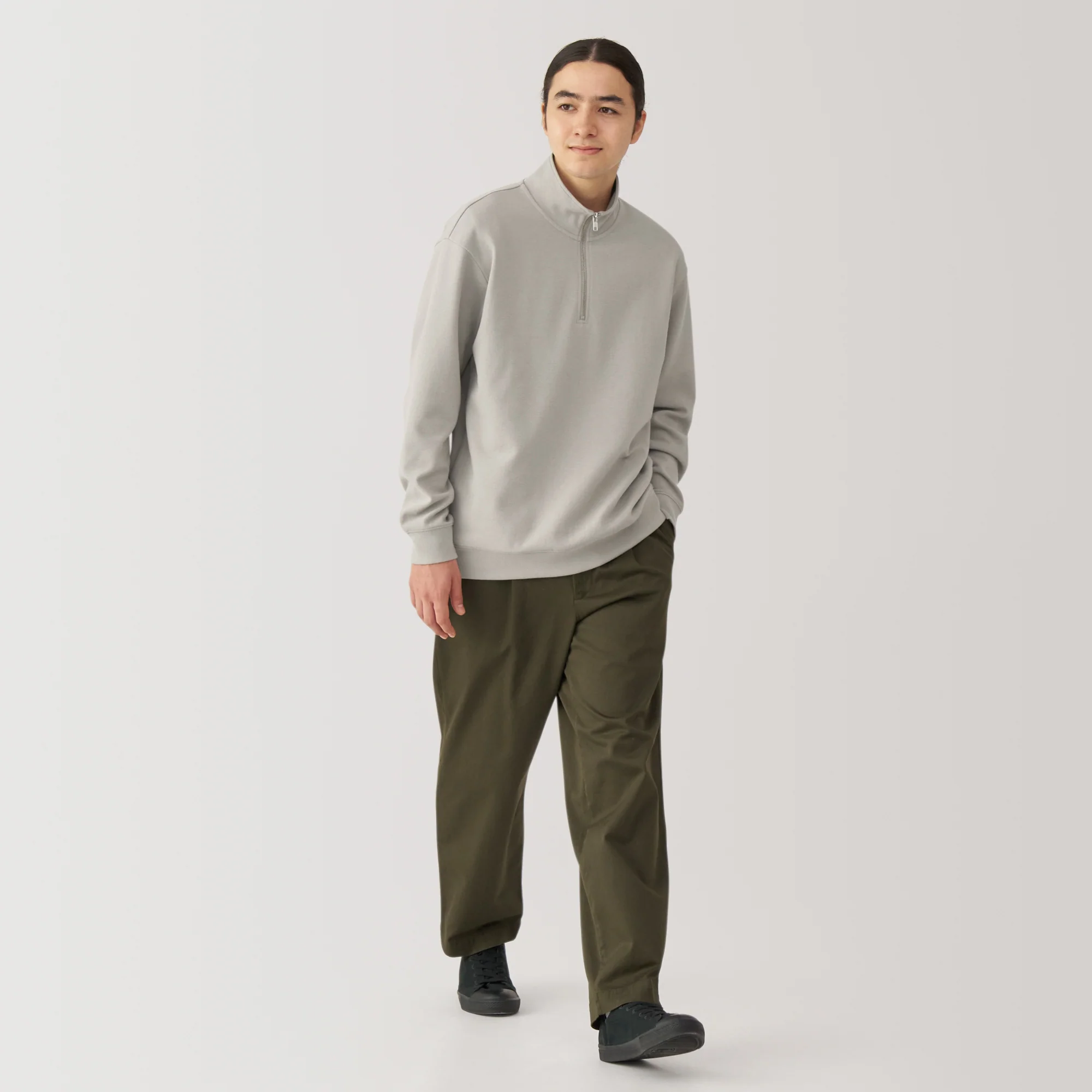 Men's Double Knit Half-Zip Pullover - Image 28