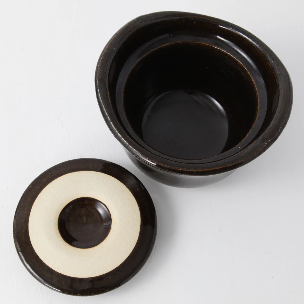 Earthenware Clay Pot Rice Cooker 0.3 Qt - Image 3