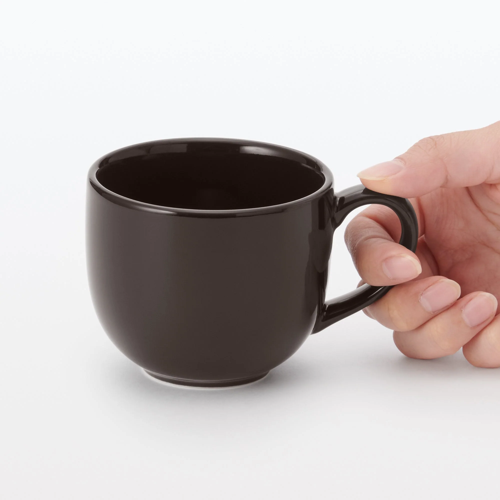 Everyday Tableware Coffee Cup - Dark Brown - Image 6