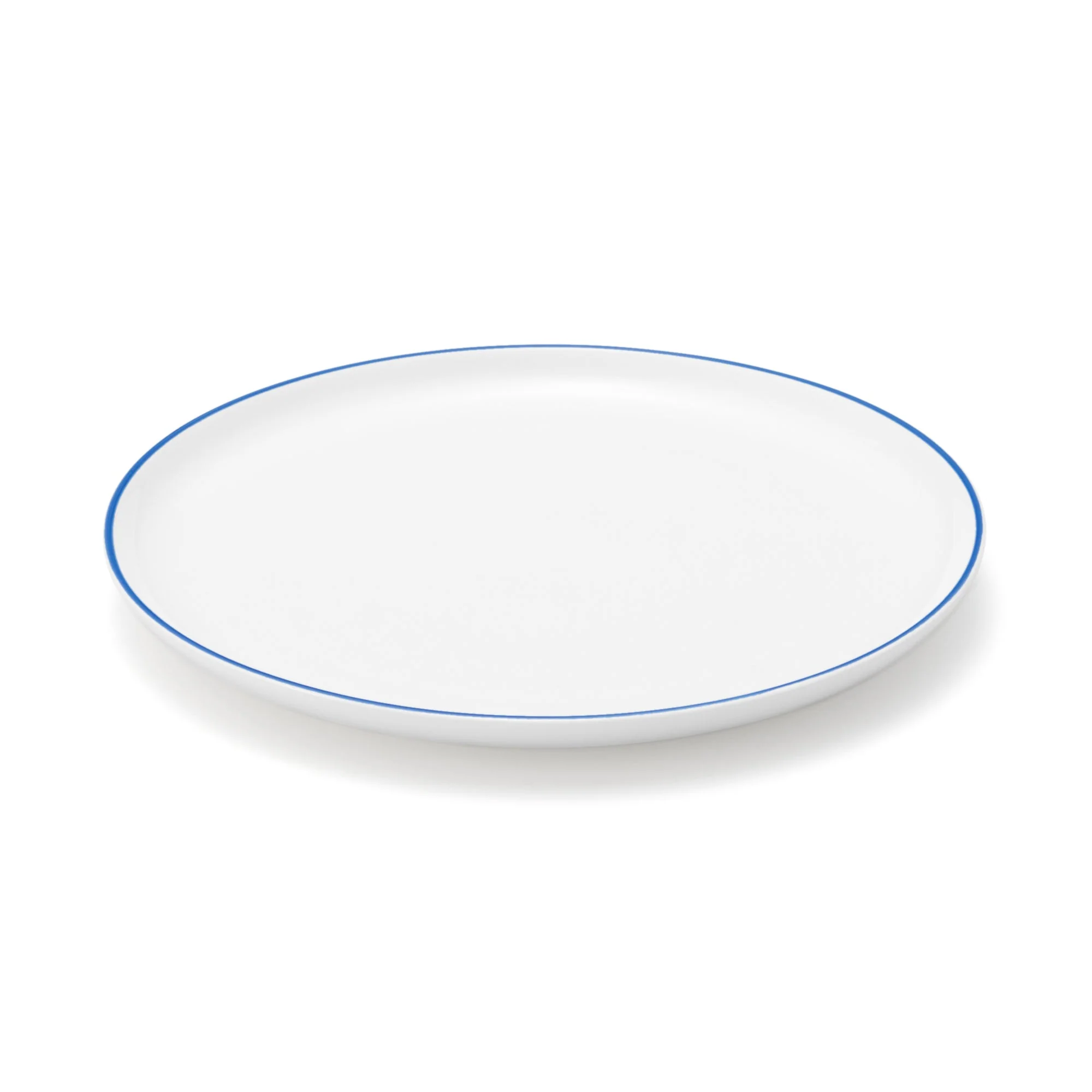 Everyday Tableware Lunch Plate - Blue Stripe