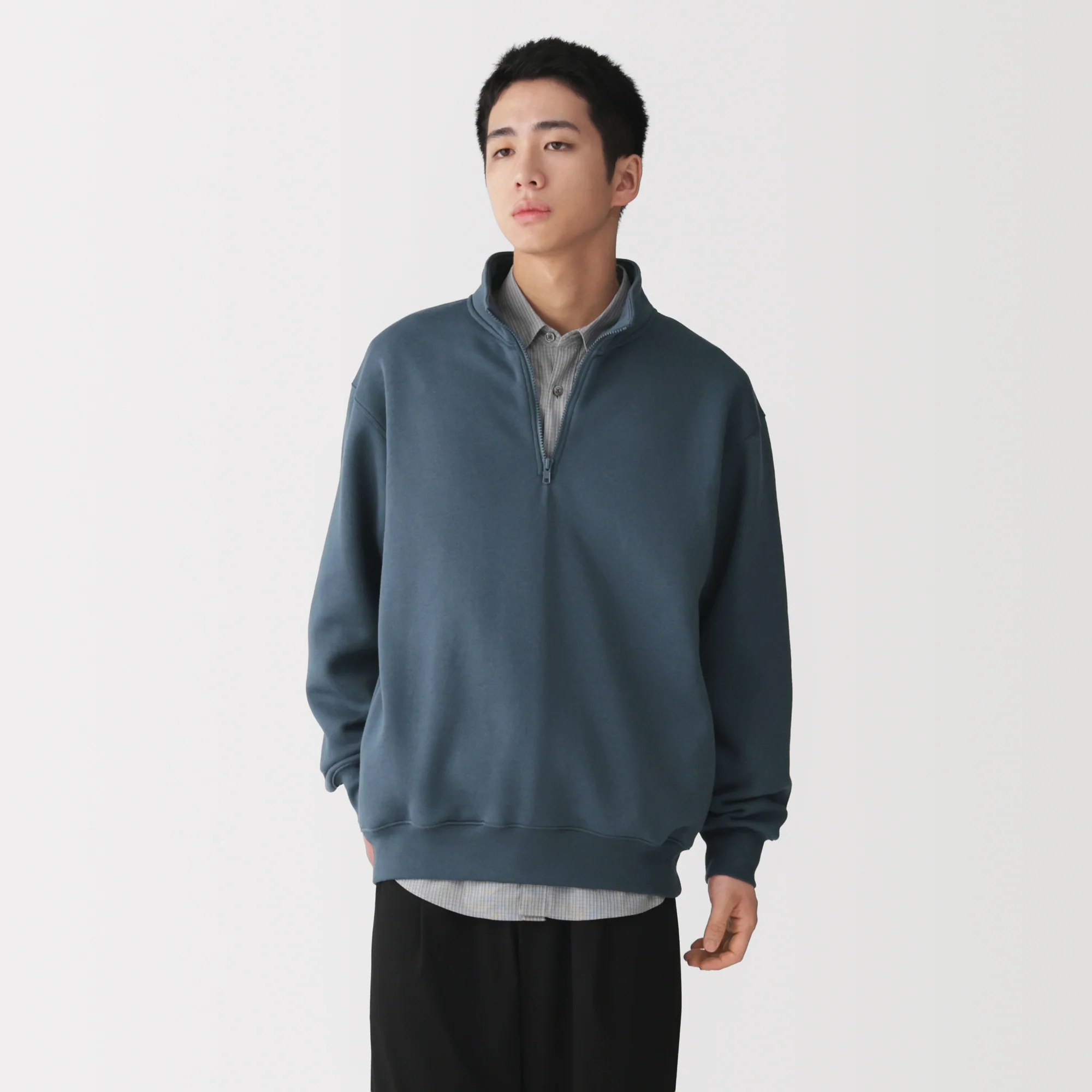 Fleece Half-Zip Pullover - Image 30