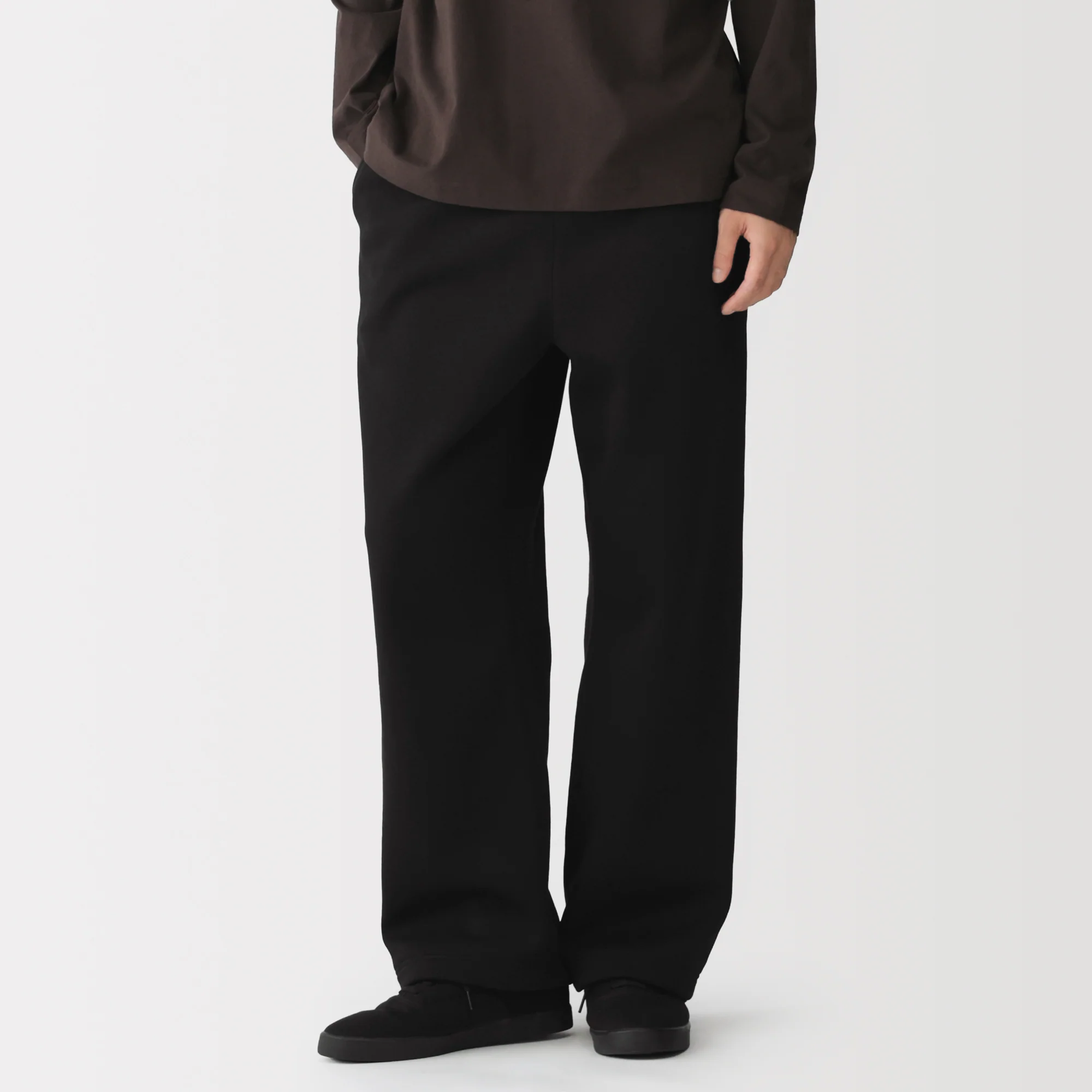 Fleece Wide Sweatpants - Image 25