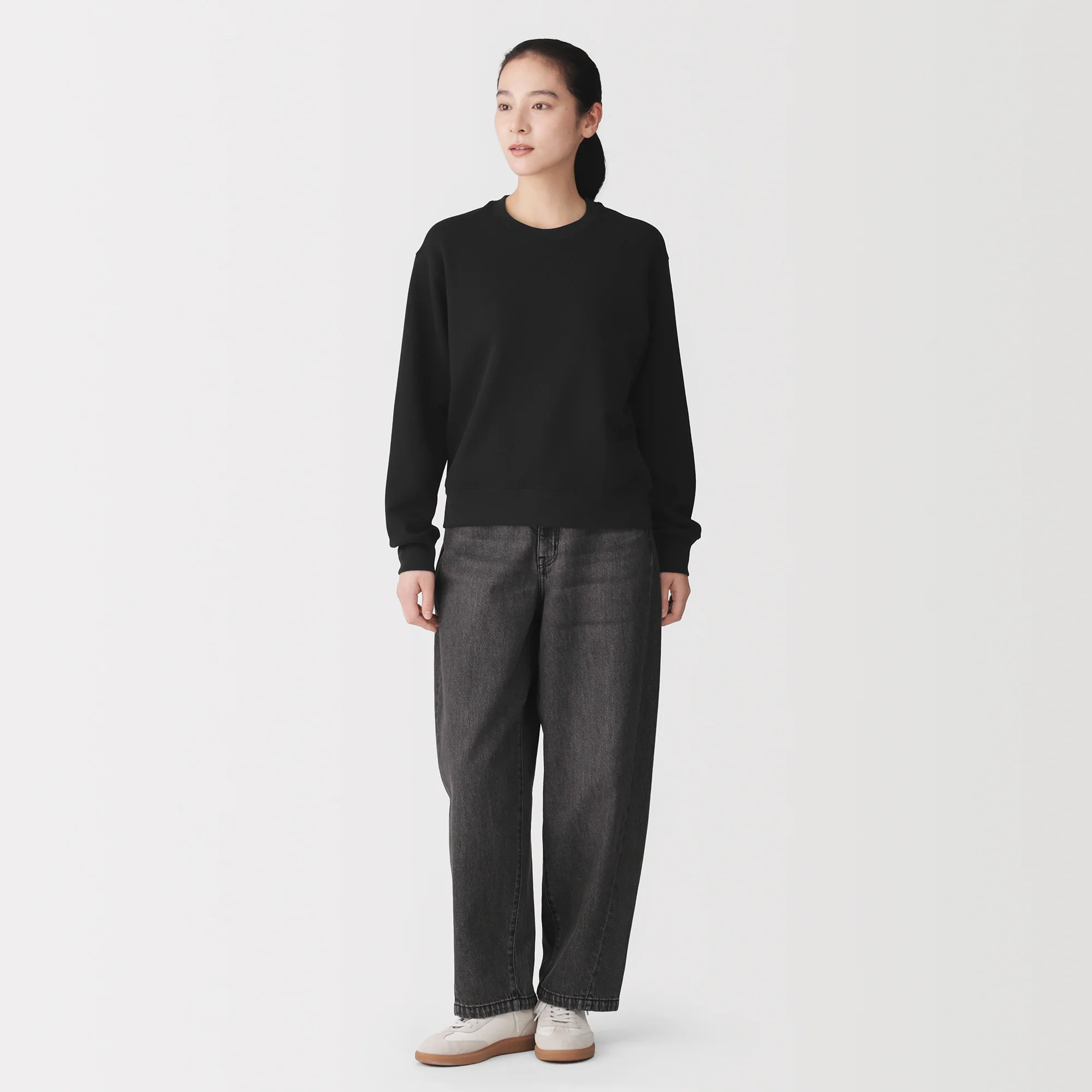 French Terry Pullover Sweatshirt - Image 28