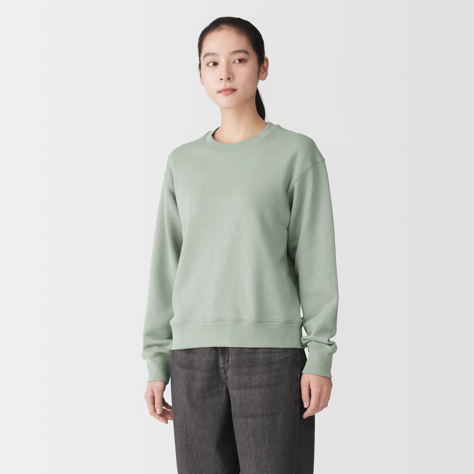 French Terry Pullover Sweatshirt - Image 35