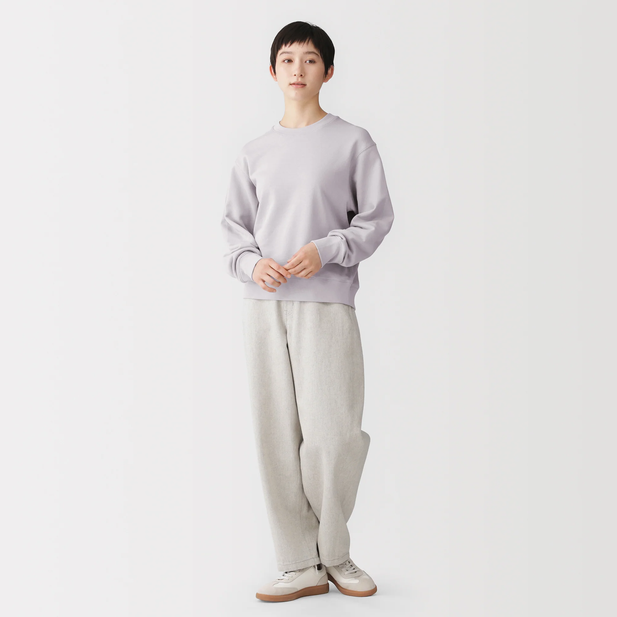 French Terry Pullover Sweatshirt - Image 44