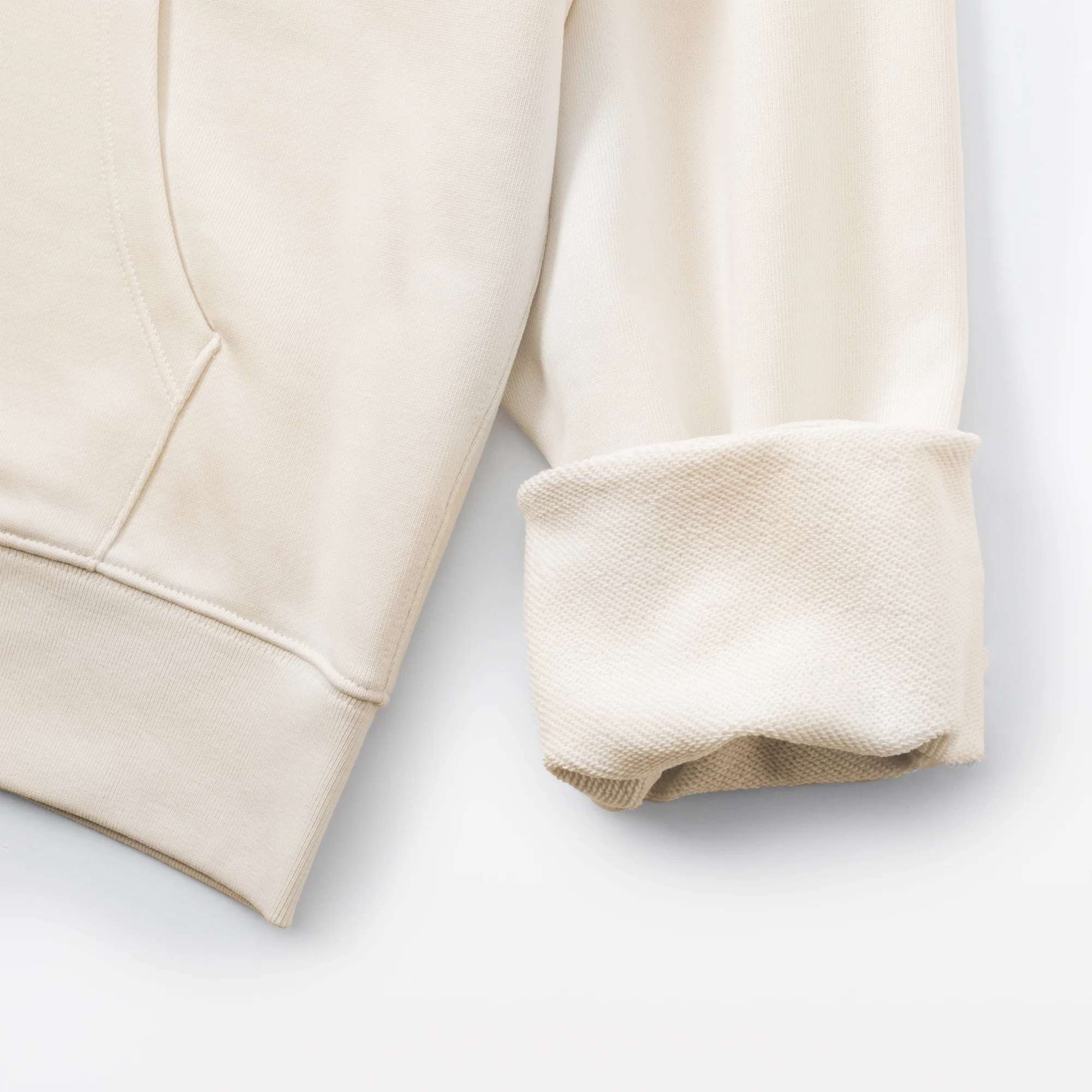 French Terry Zip-Up Hoodie - Image 10