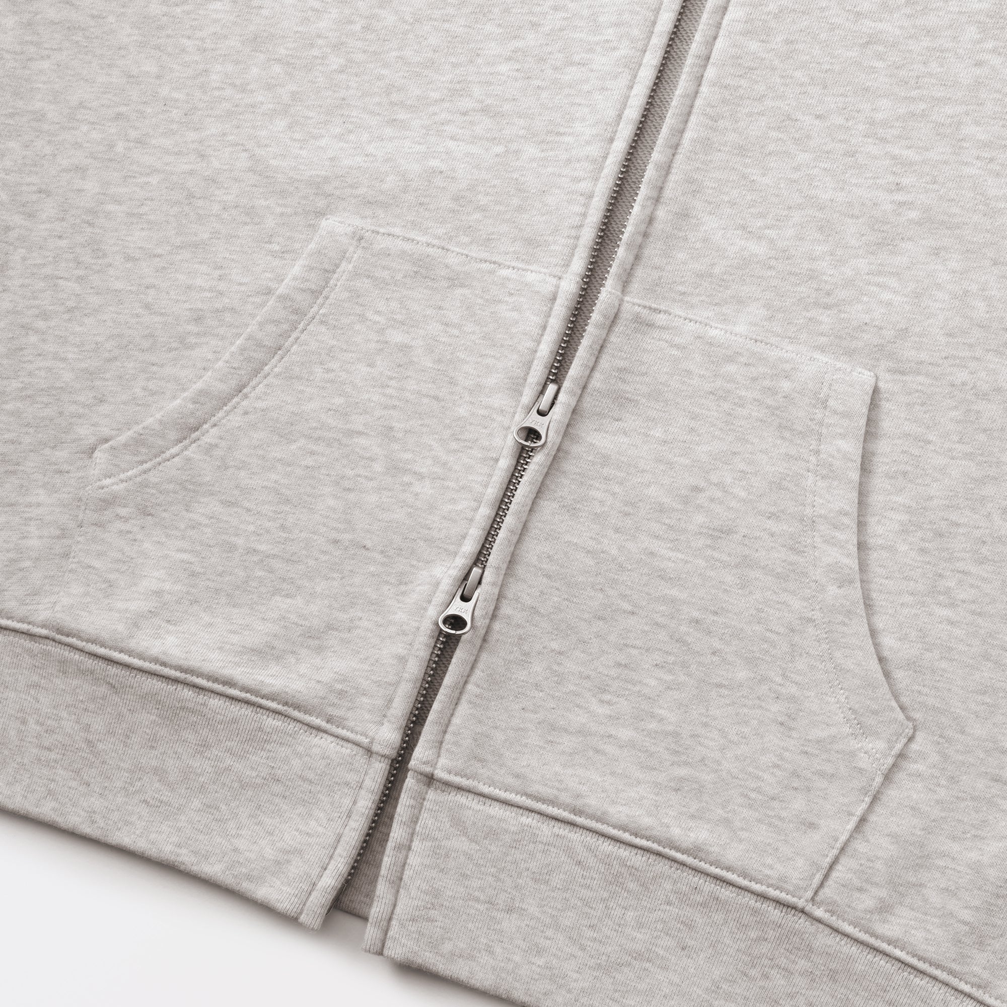 French Terry Zip-Up Hoodie - Image 19