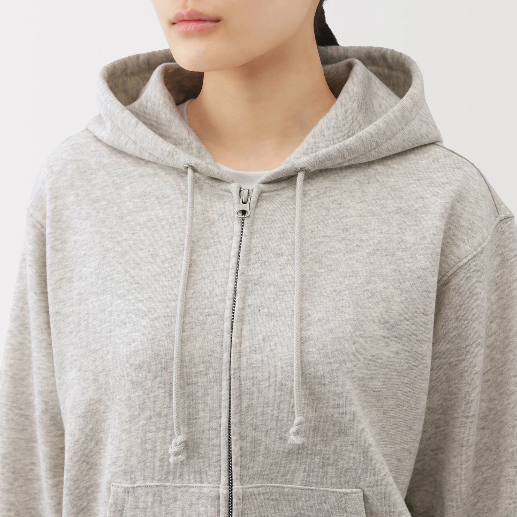 French Terry Zip-Up Hoodie - Image 27
