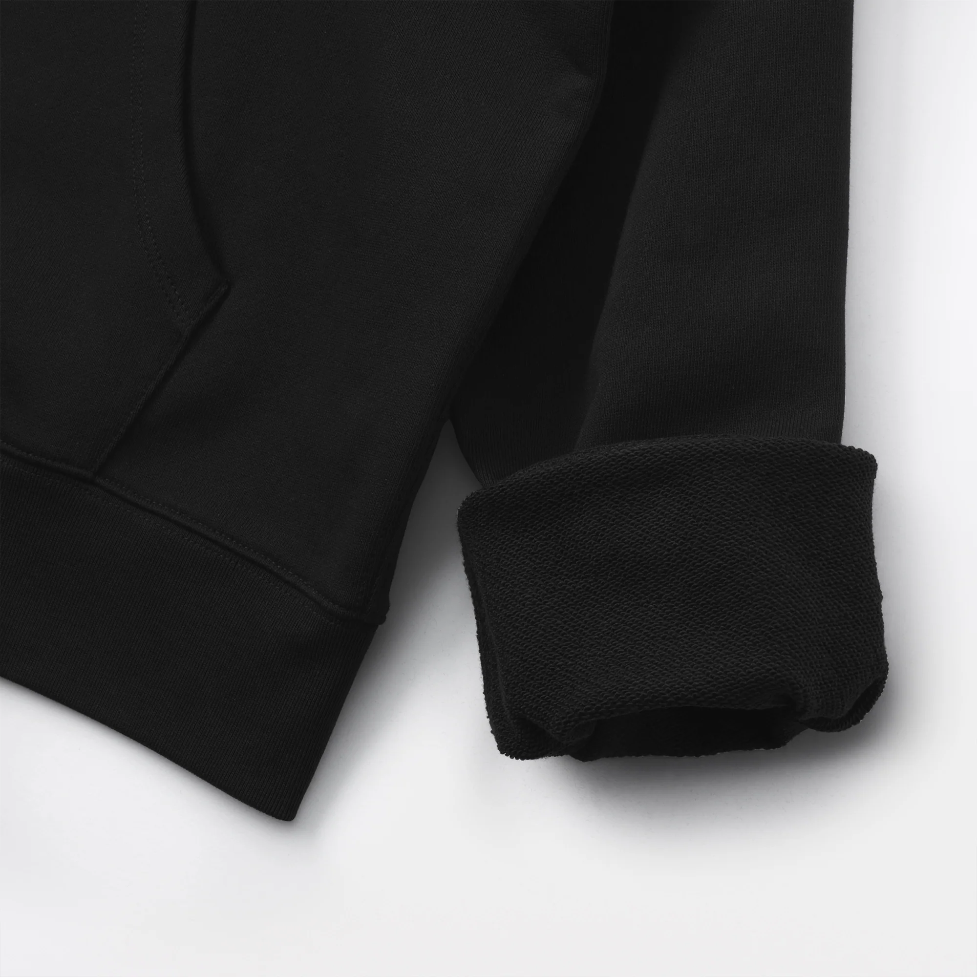 French Terry Zip-Up Hoodie - Image 40