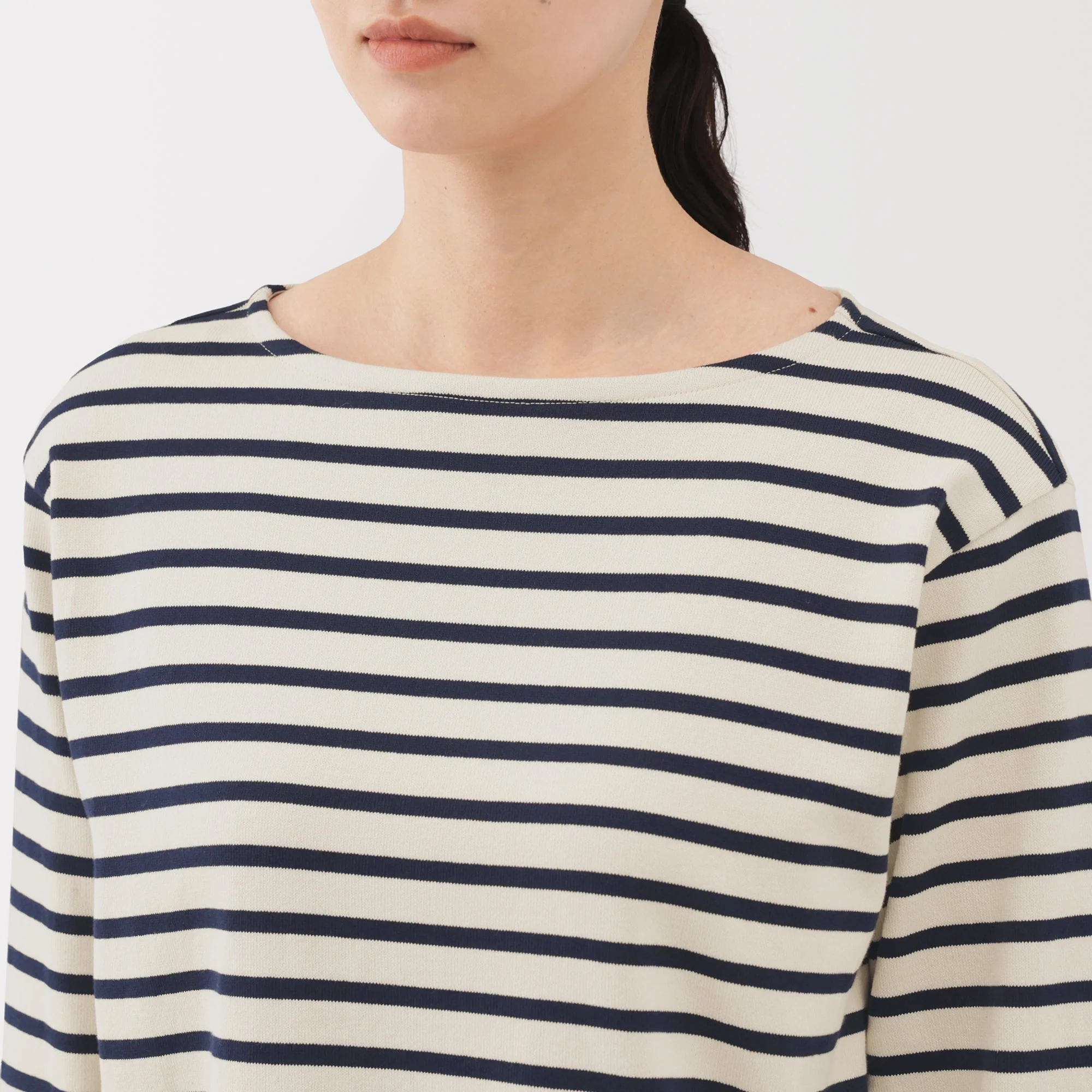 Heavyweight Boatneck T-Shirt - Image 15