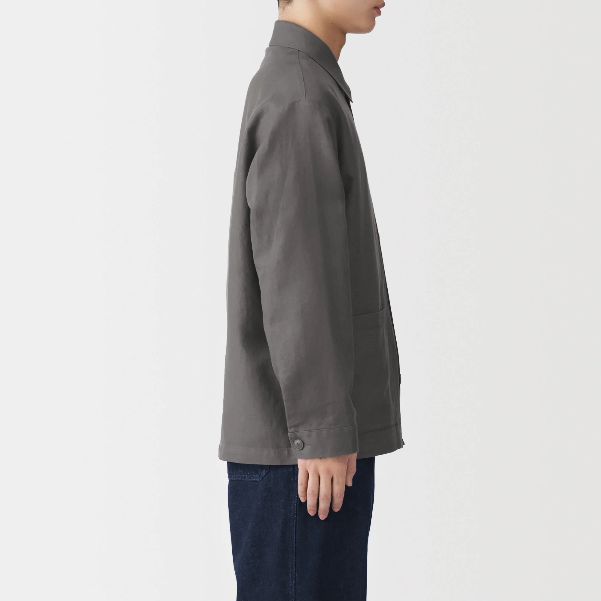 Hemp Blend Twill Jacket - Image 23